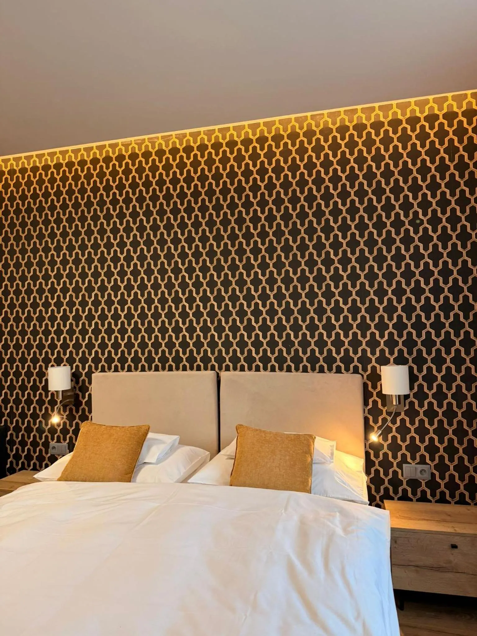 Bed in Hotel Větruše