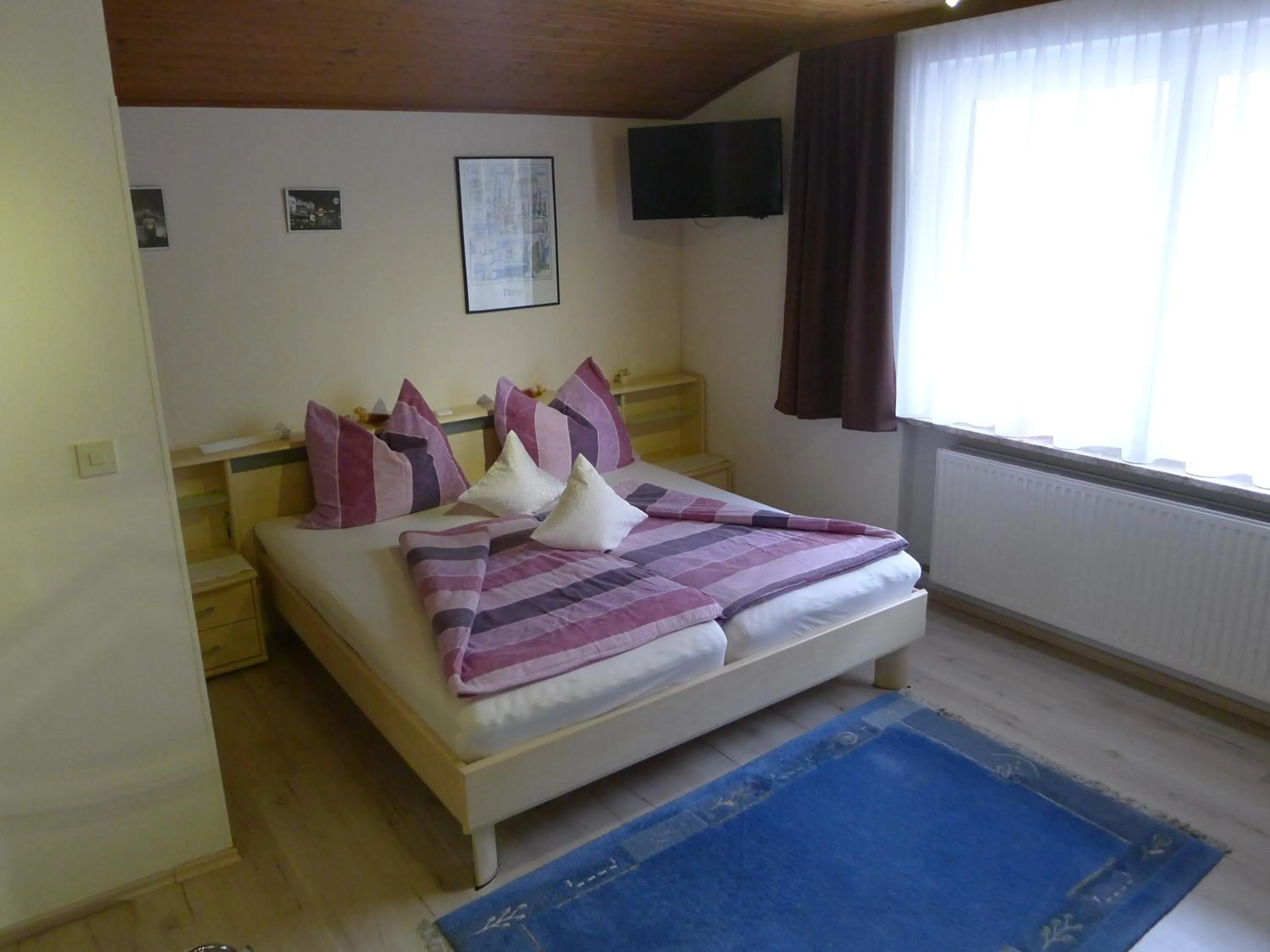 Bed in Alpenappartement Claudia