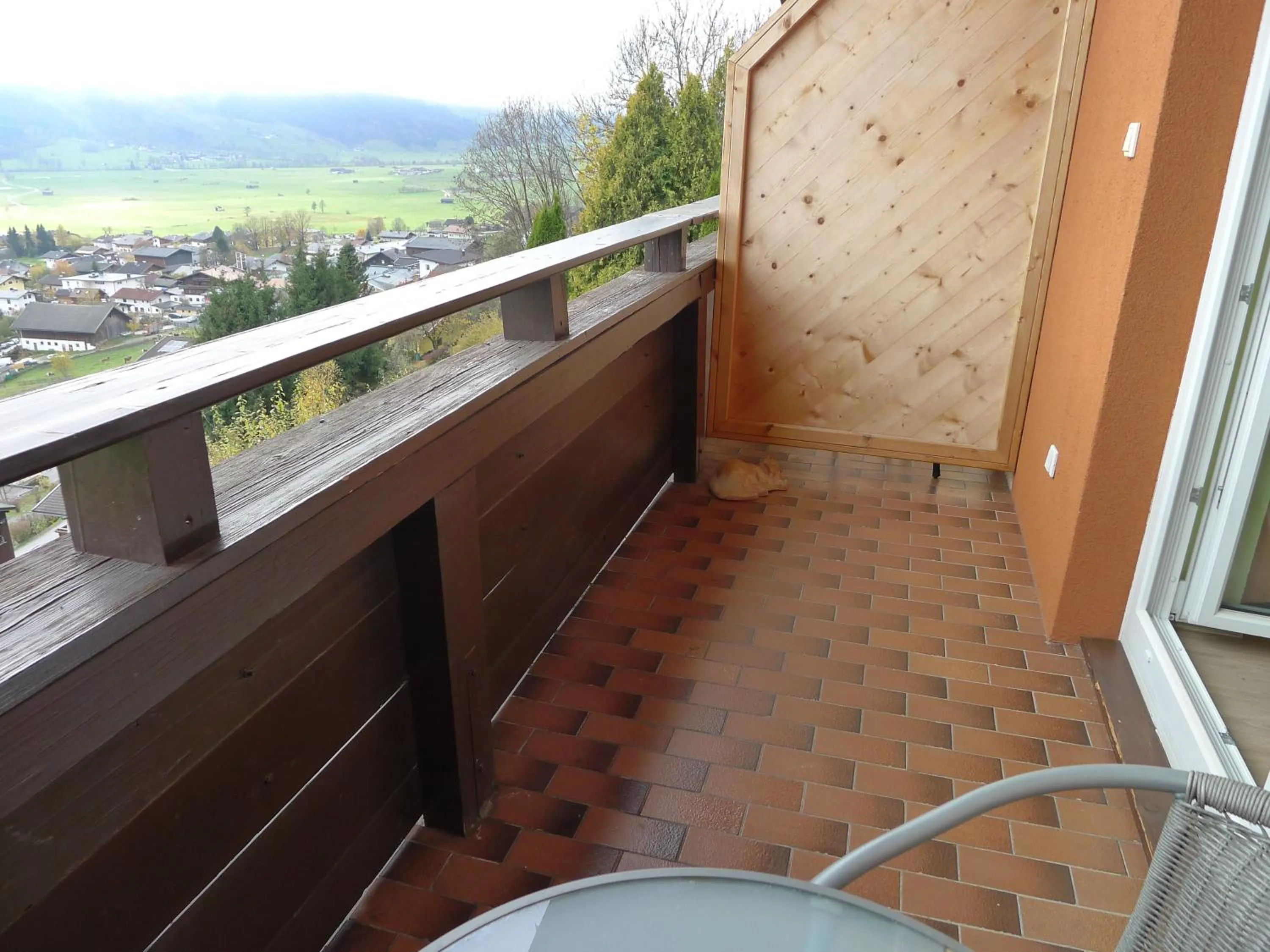 Balcony/Terrace in Alpenappartement Claudia