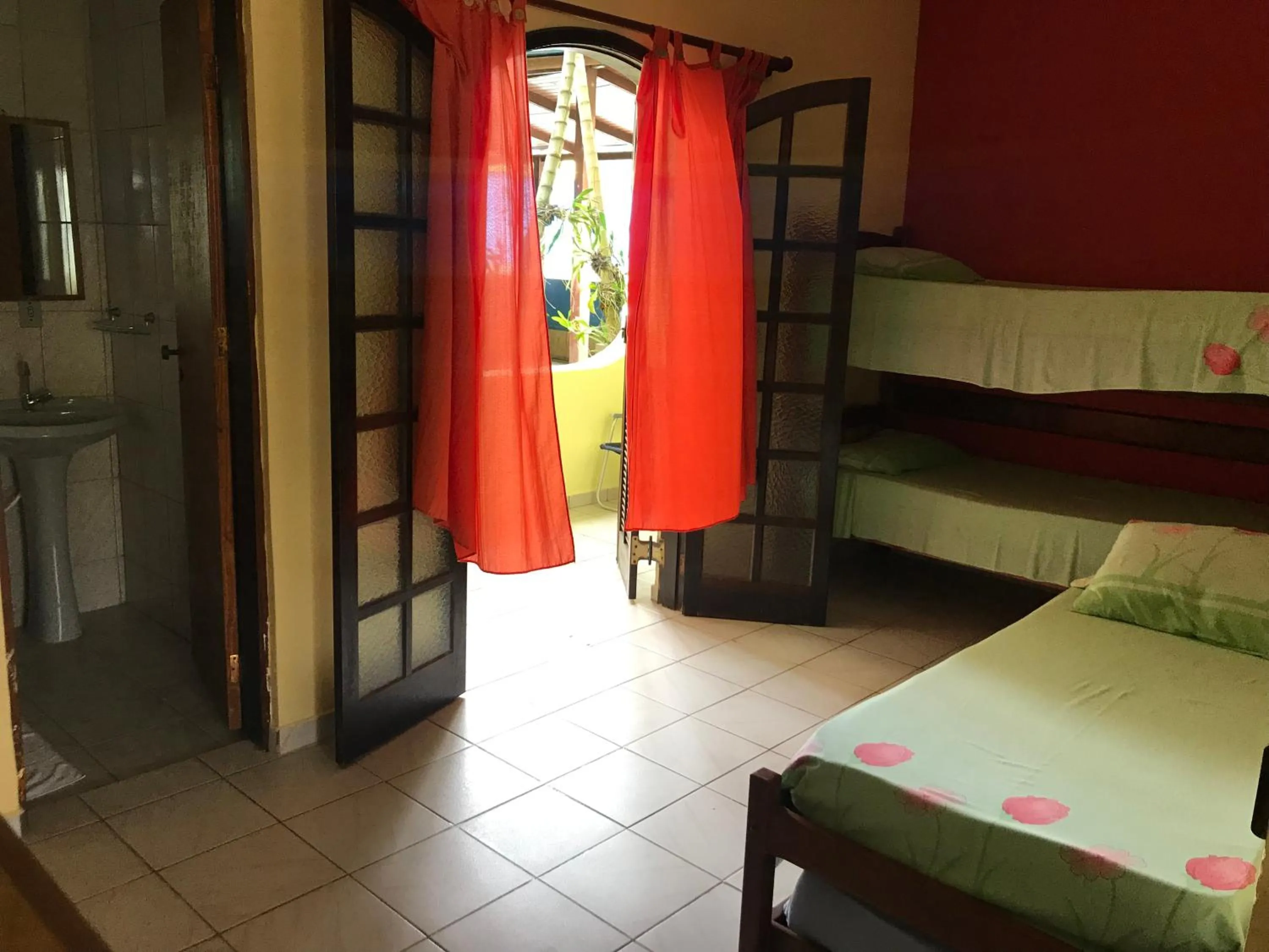 Bed in Pousada Boramar
