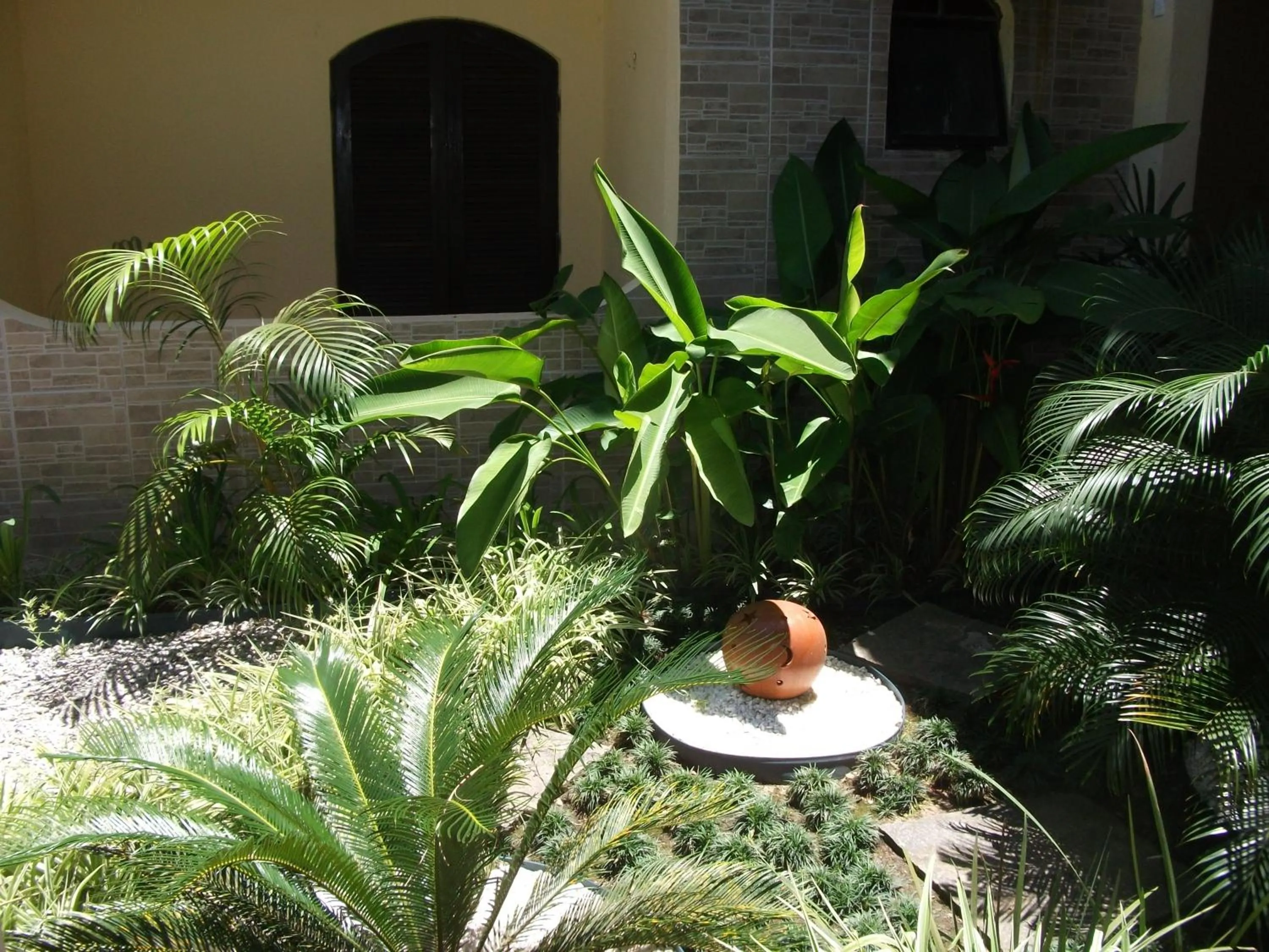 Garden in Pousada Boramar
