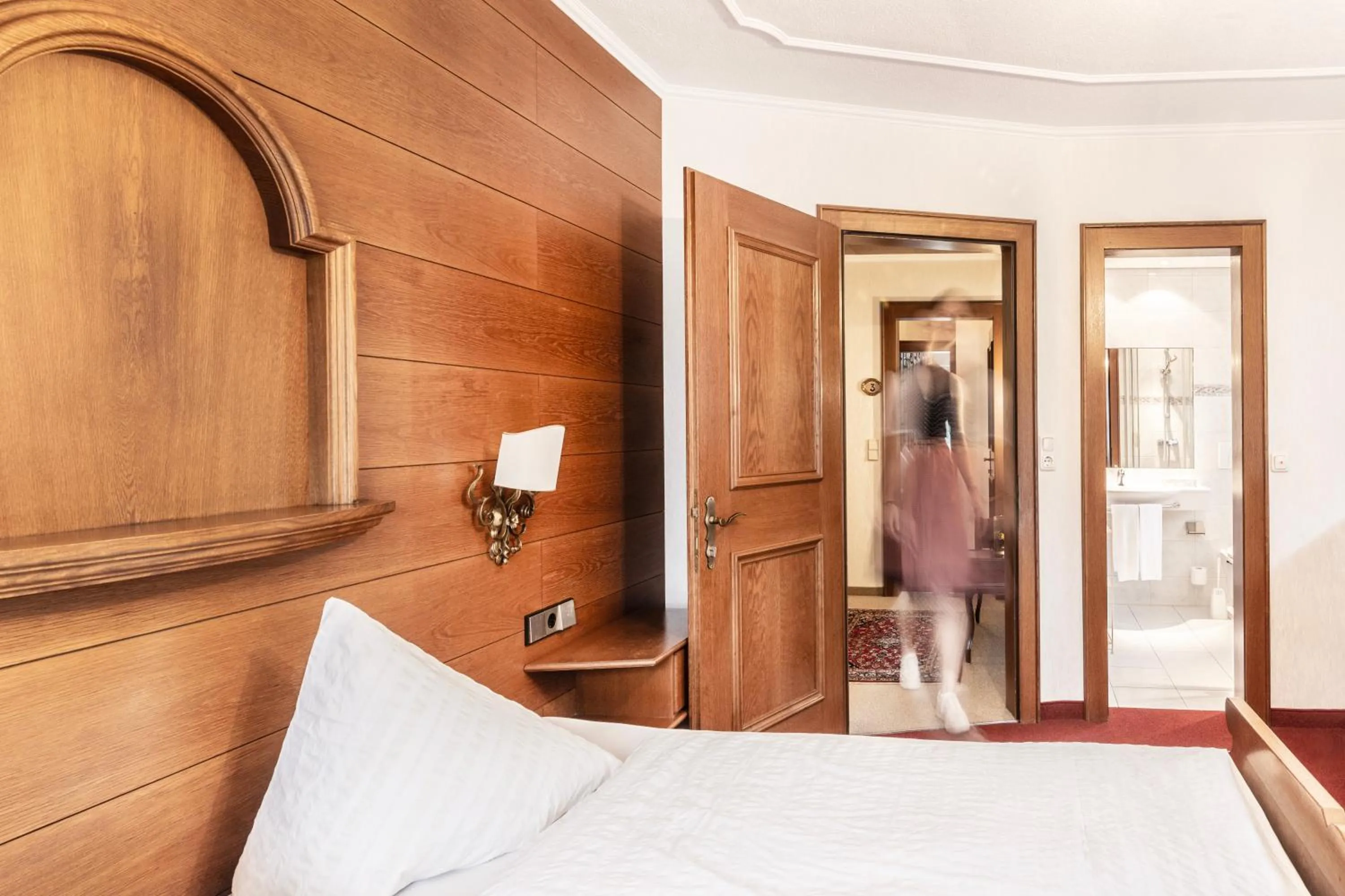 Bedroom, Bed in Hotel Elisabeth