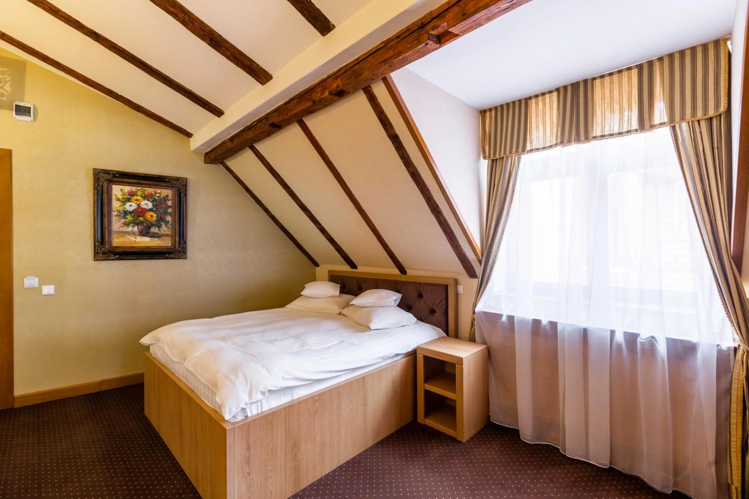 Bed in Hotel Am Ring