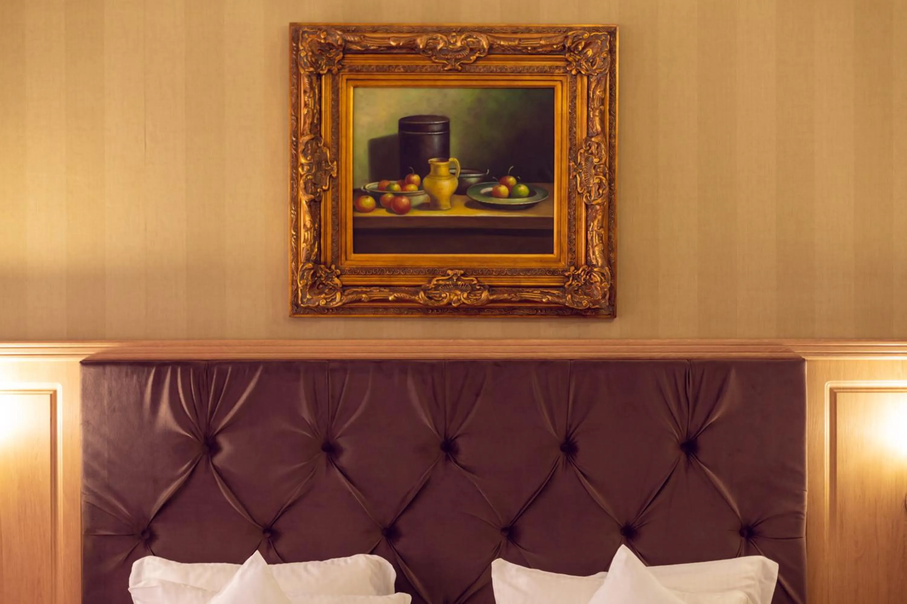 Bed in Hotel Am Ring