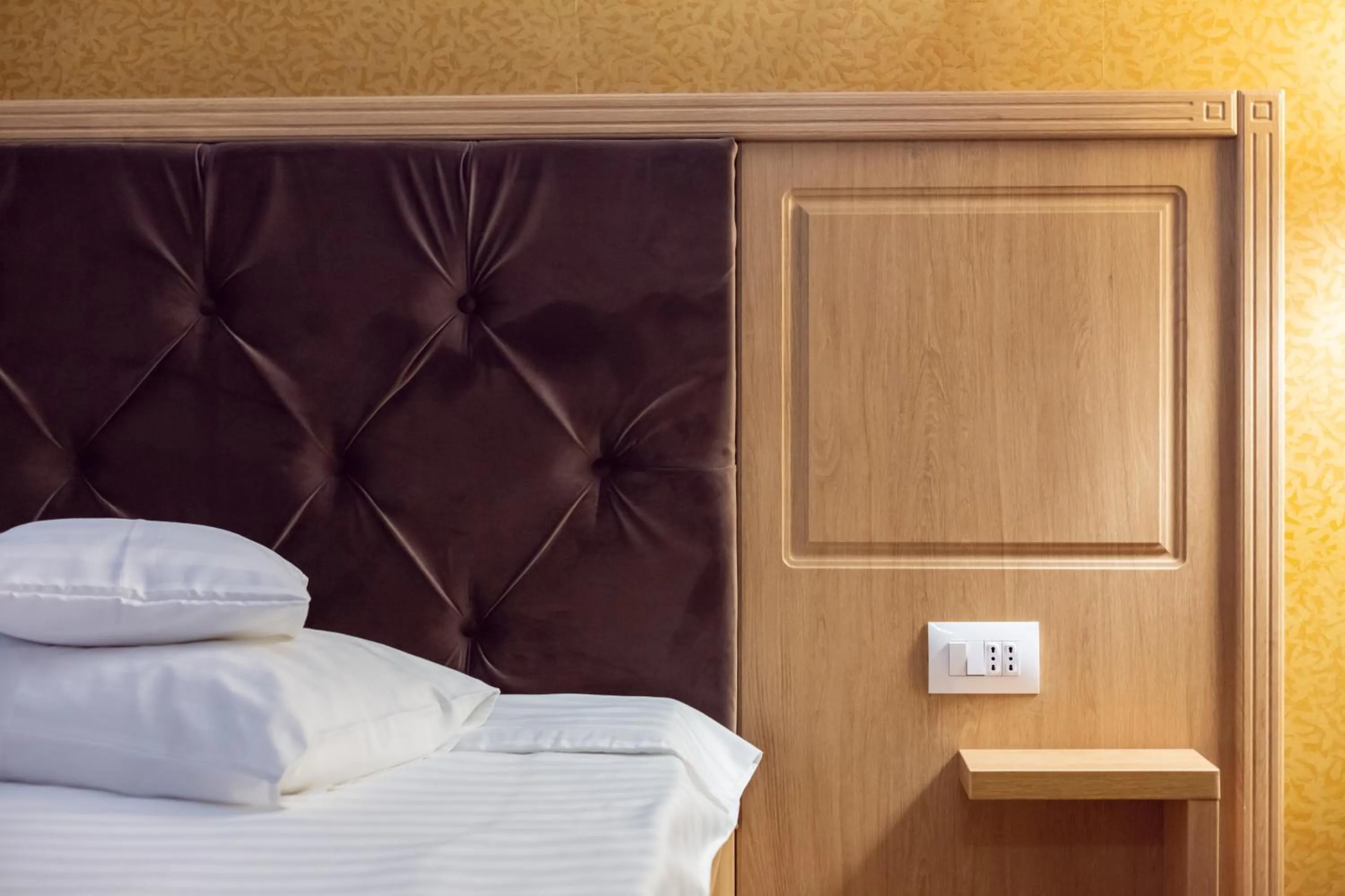 Bed in Hotel Am Ring