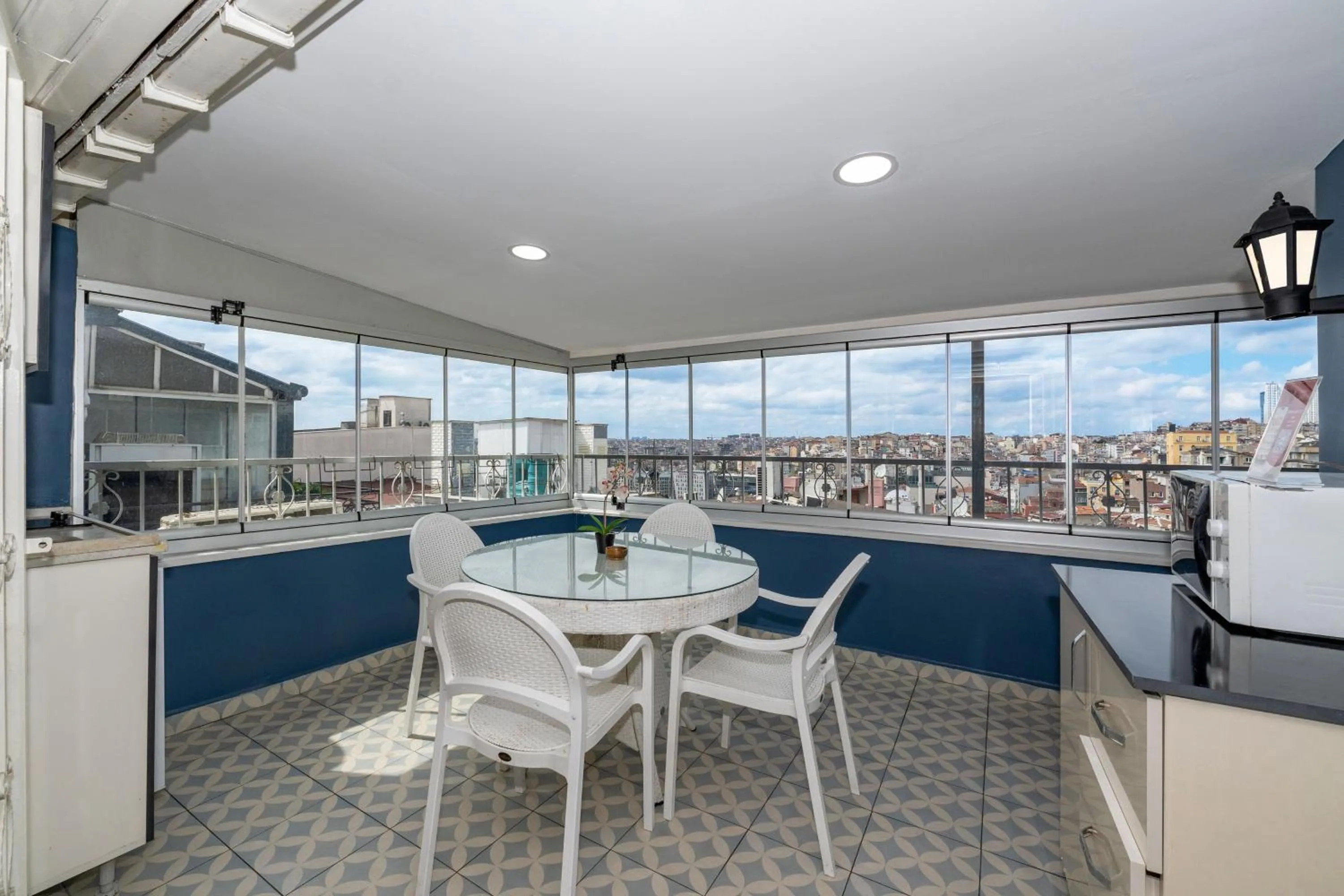 Balcony/Terrace in Taxim Trend Suites