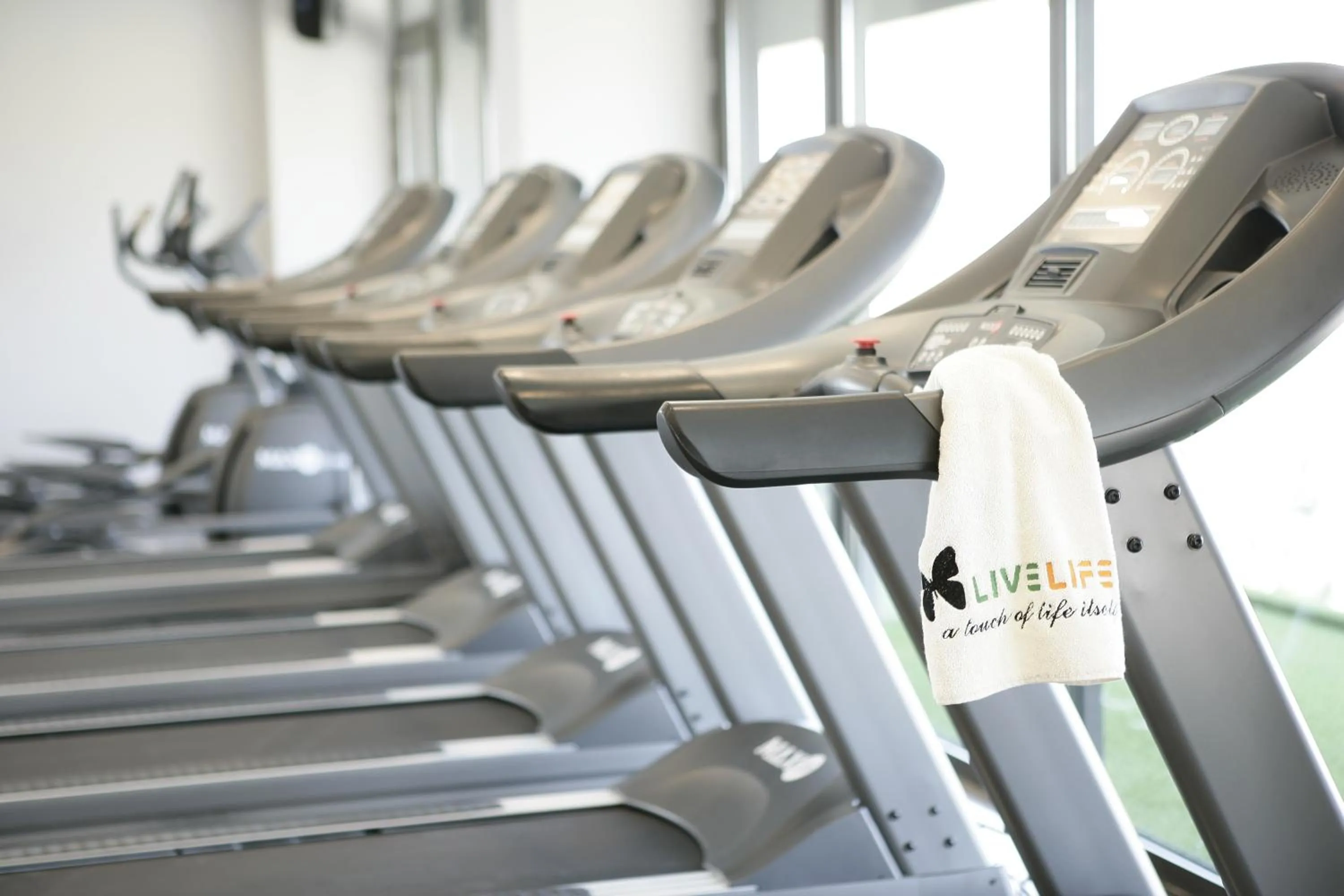 Fitness centre/facilities in RYS Hotel