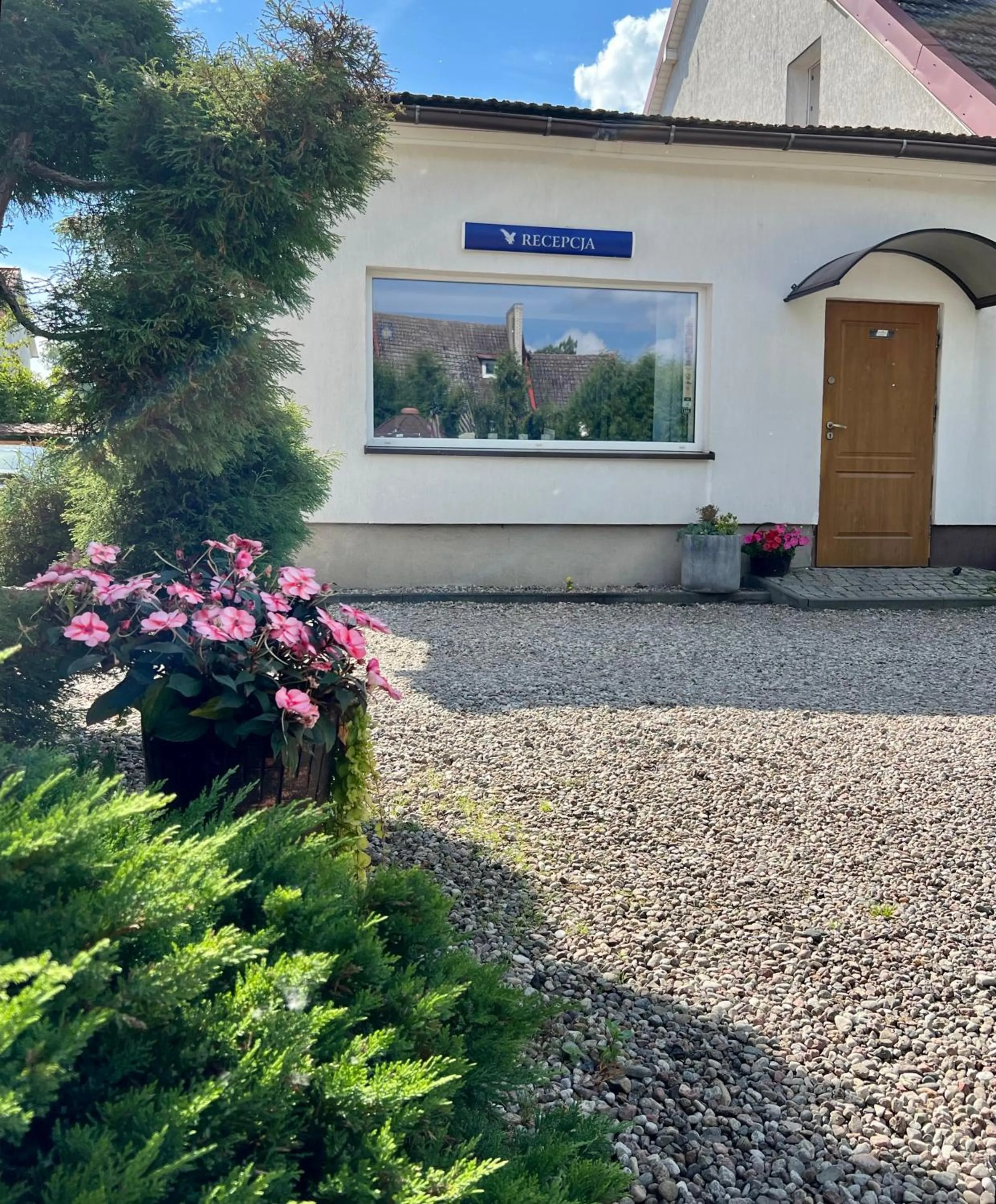 Lobby or reception in Motel Orzeł