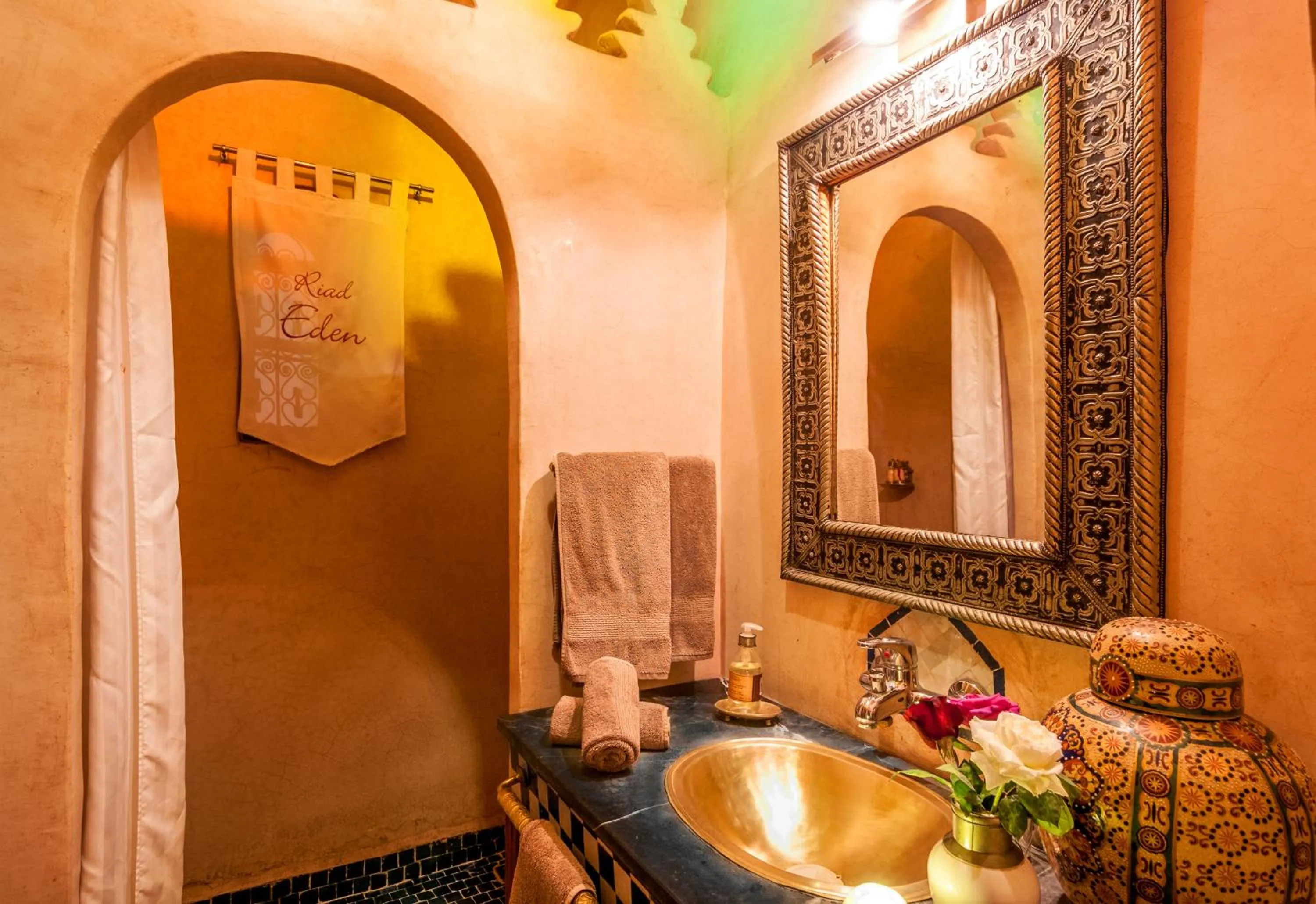 Shower in Riad Eden