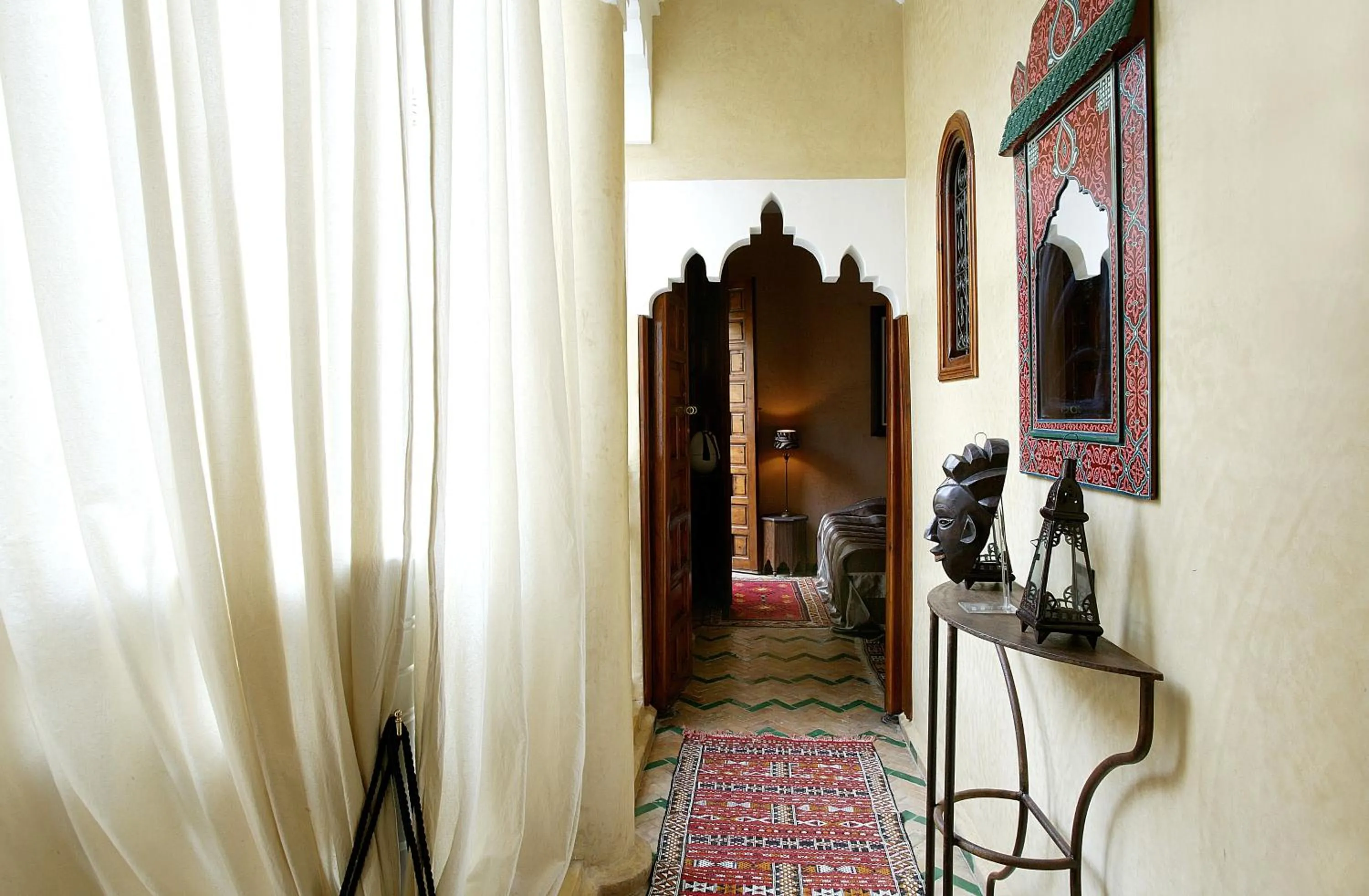 Decorative detail in Riad Eden