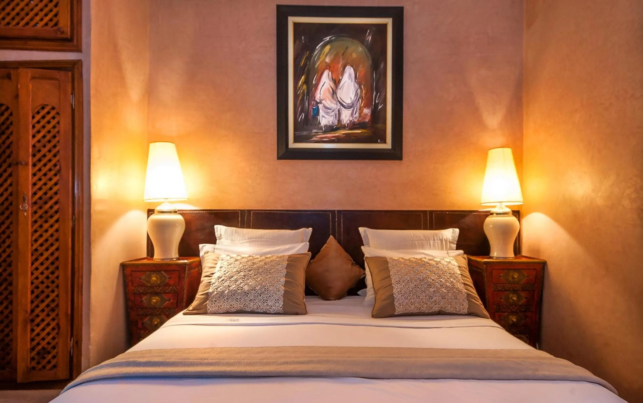 Photo of the whole room, Bed in Riad Eden