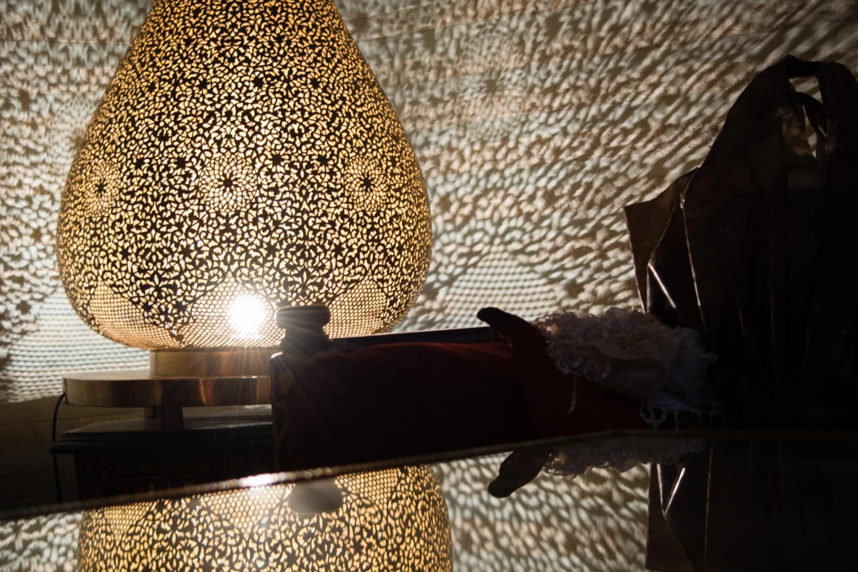 Living room in Riad Eden