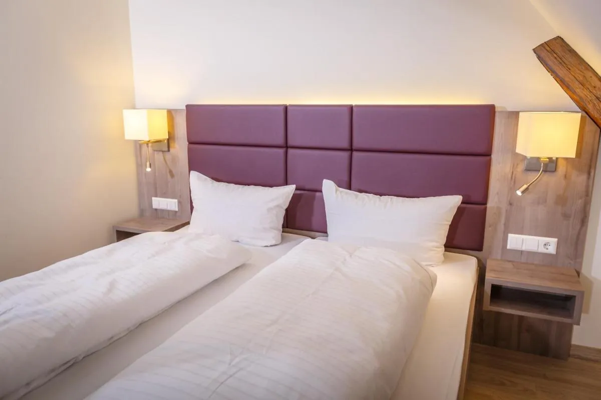 Bed in Bodensee Hotel Sternen