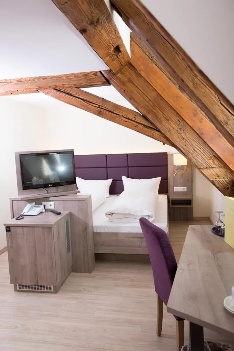 Bed in Bodensee Hotel Sternen