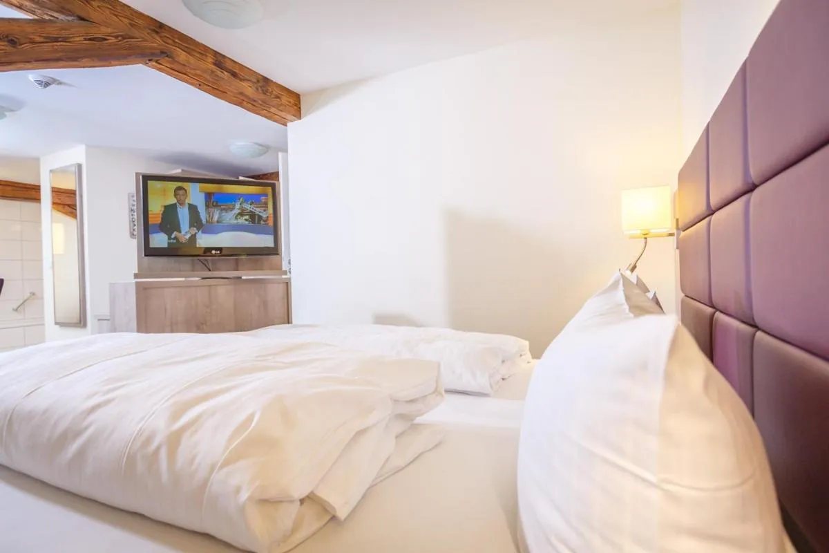 Bed in Bodensee Hotel Sternen