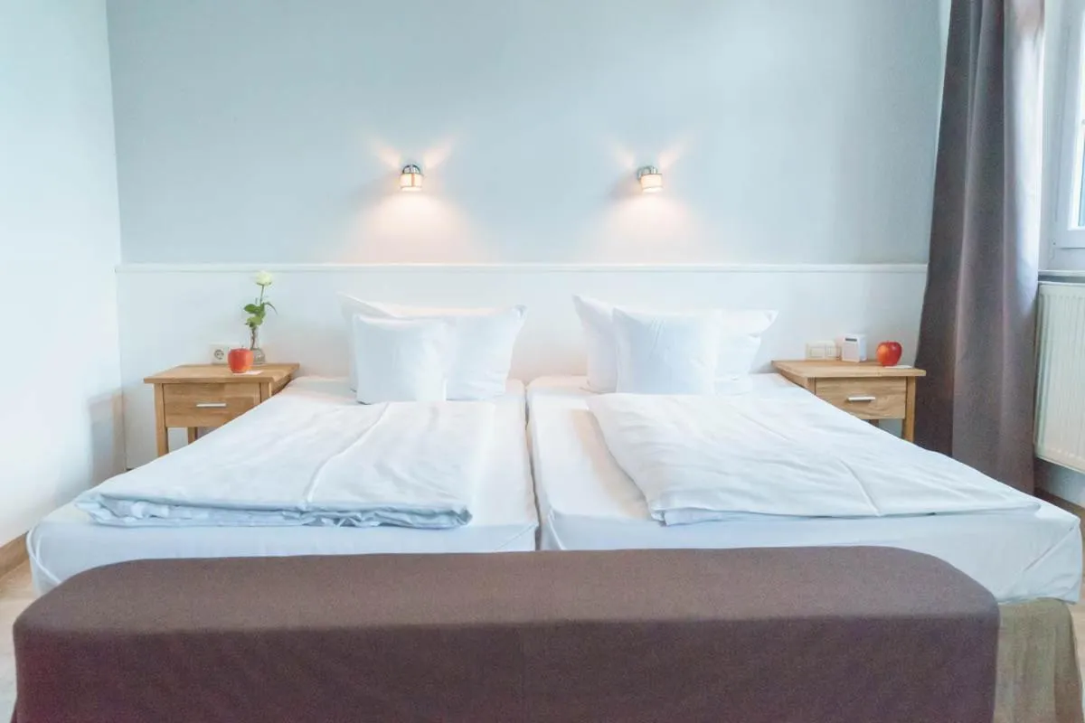 Bed in Bodensee Hotel Sternen