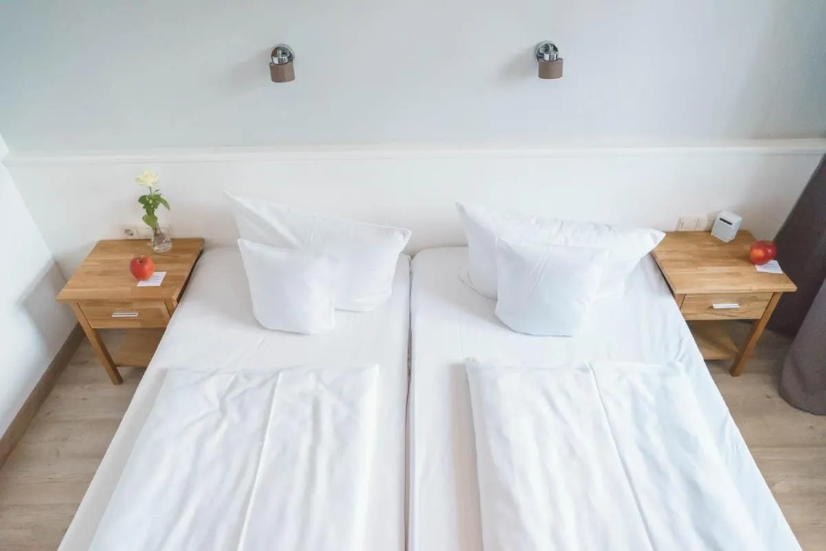 Bed in Bodensee Hotel Sternen