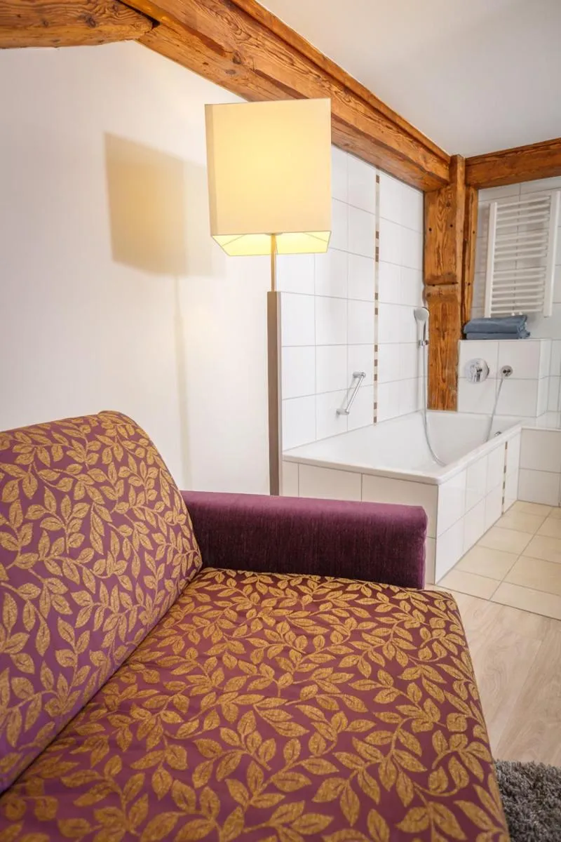 Bed in Bodensee Hotel Sternen