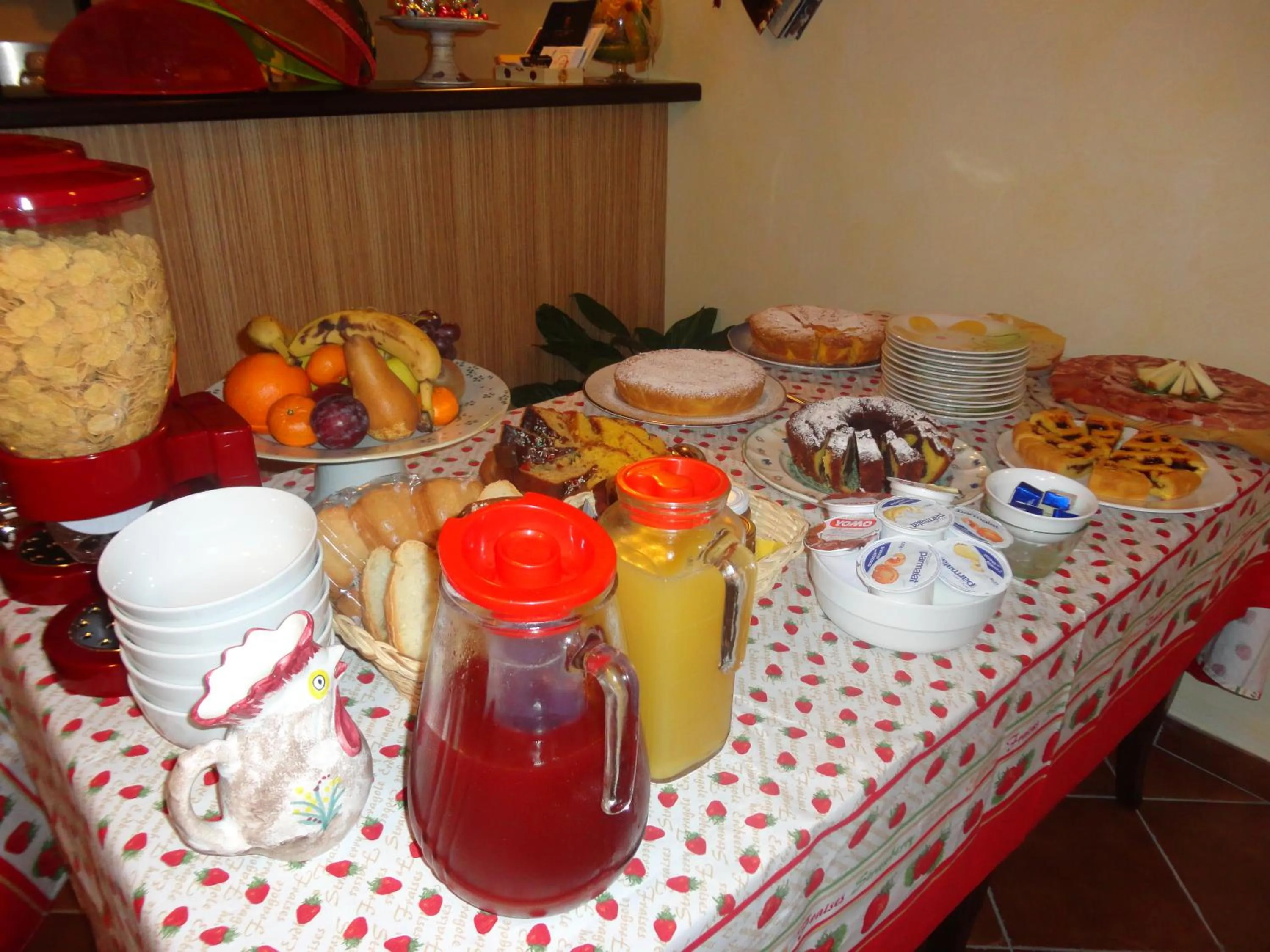 Buffet breakfast in Casale l'Antico Carro