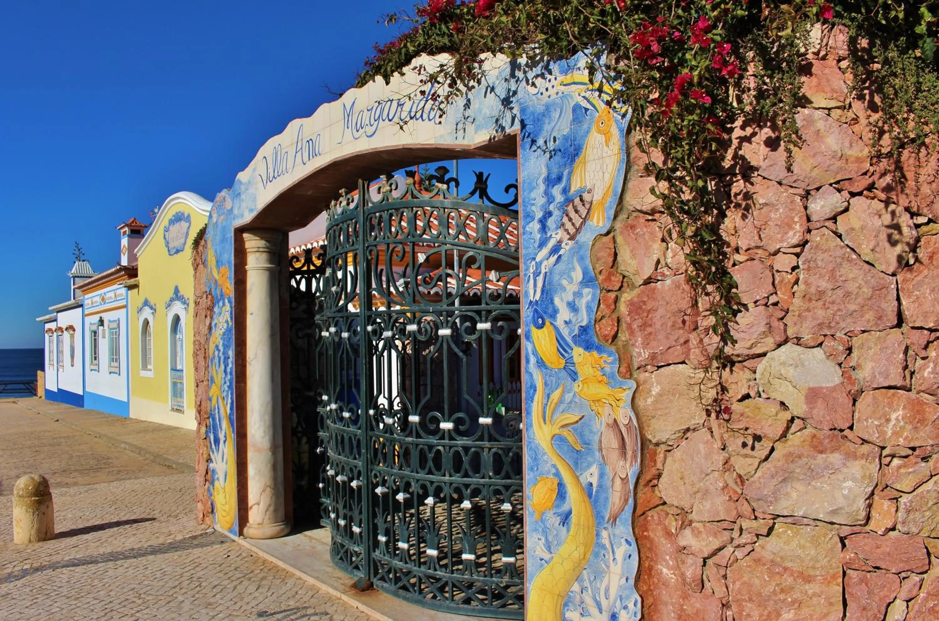 Facade/entrance in Villa Ana Margarida Beach