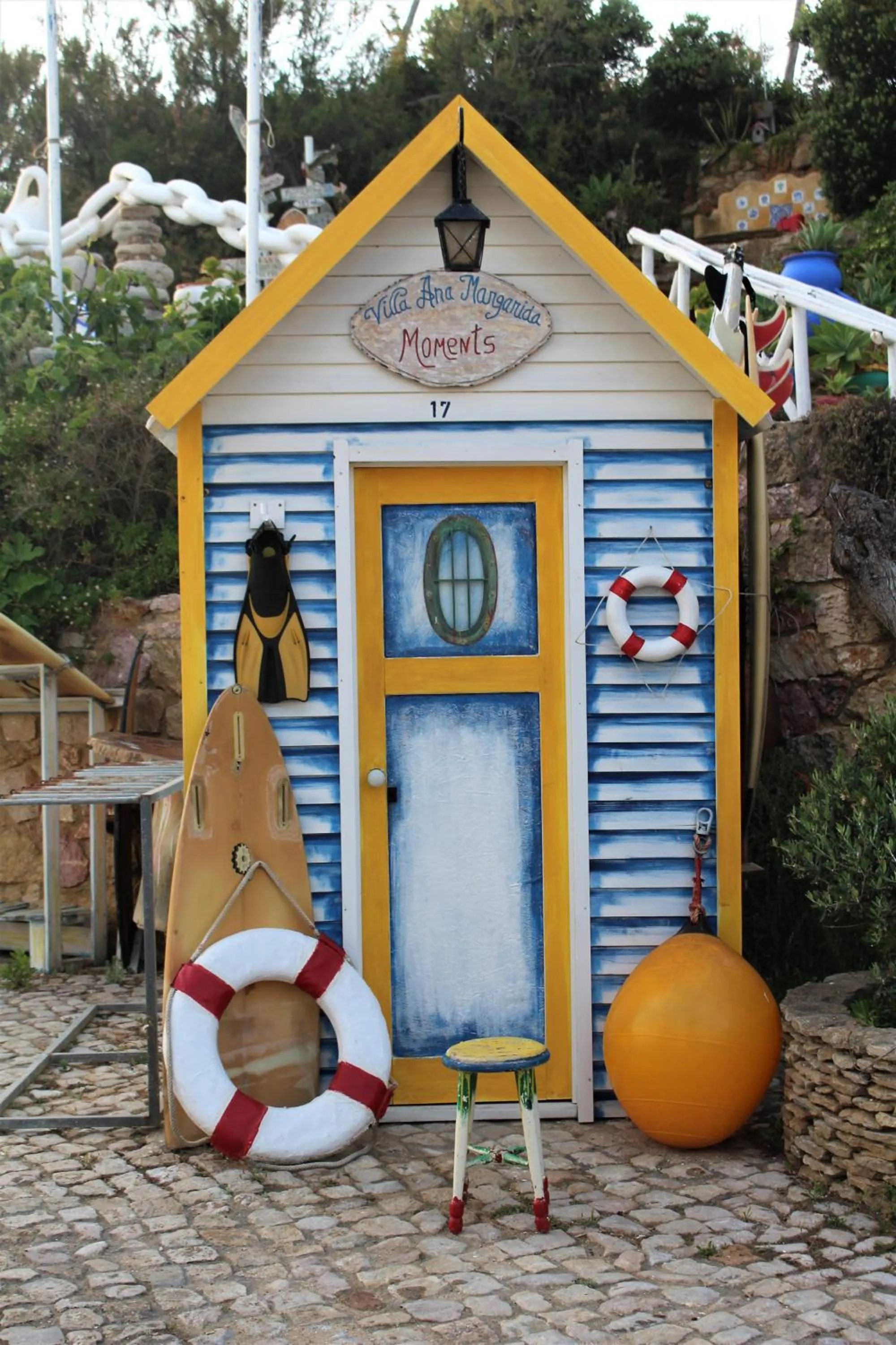 Property building in Villa Ana Margarida Beach