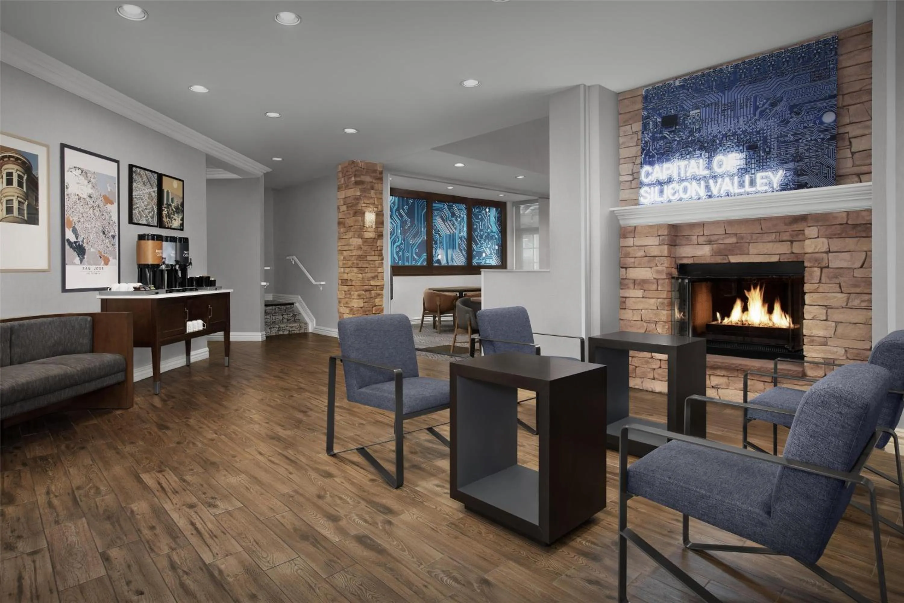 Lobby or reception in Homewood Suites by Hilton San Jose Airport-Silicon Valley