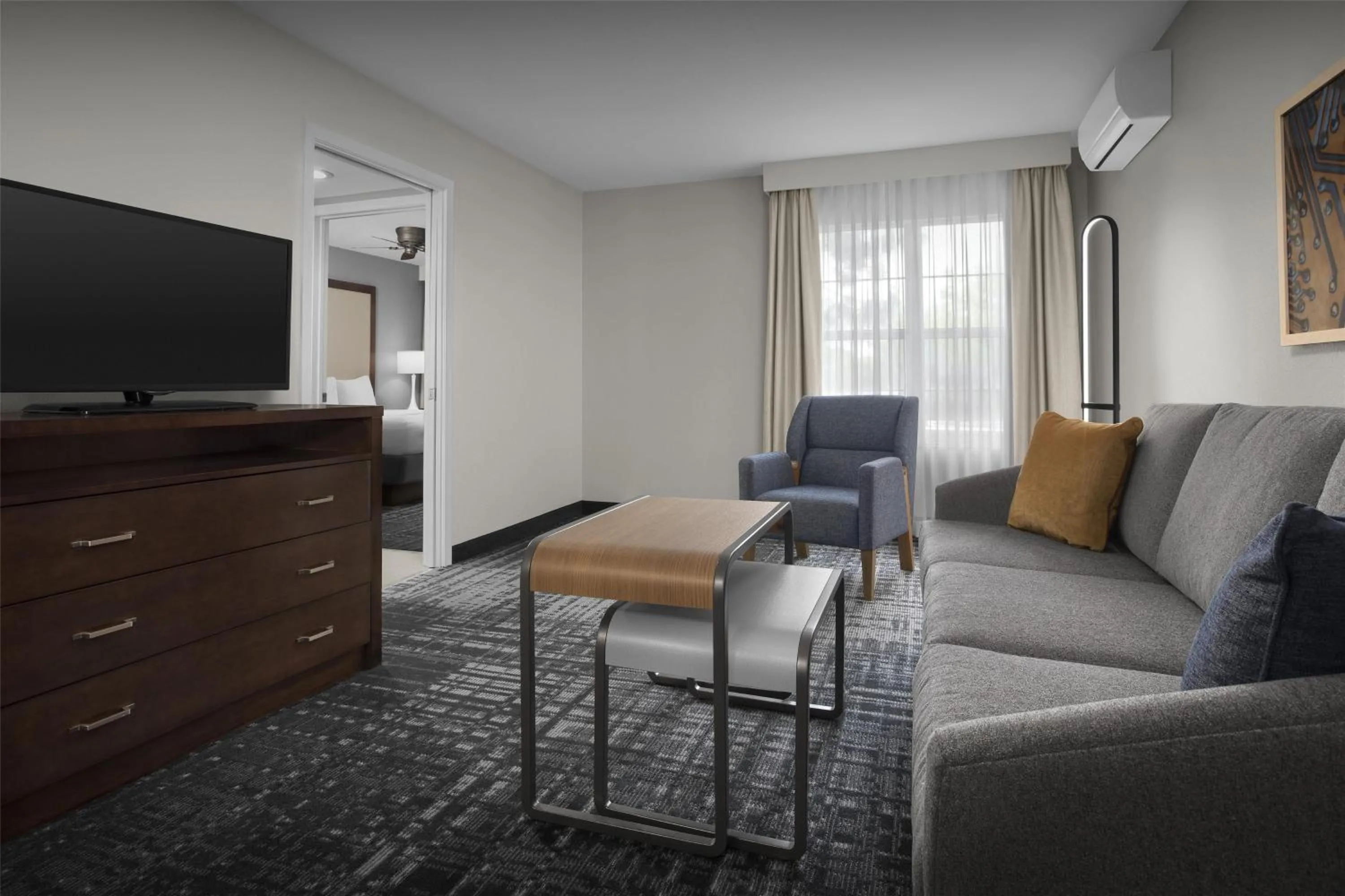 Living room in Homewood Suites by Hilton San Jose Airport-Silicon Valley