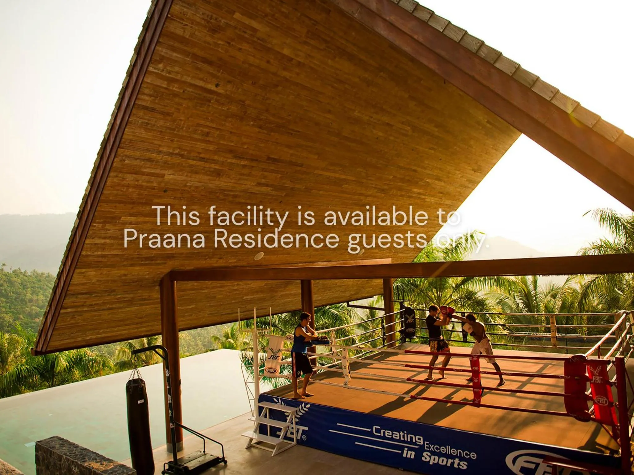 Fitness centre/facilities in Panacea Retreat