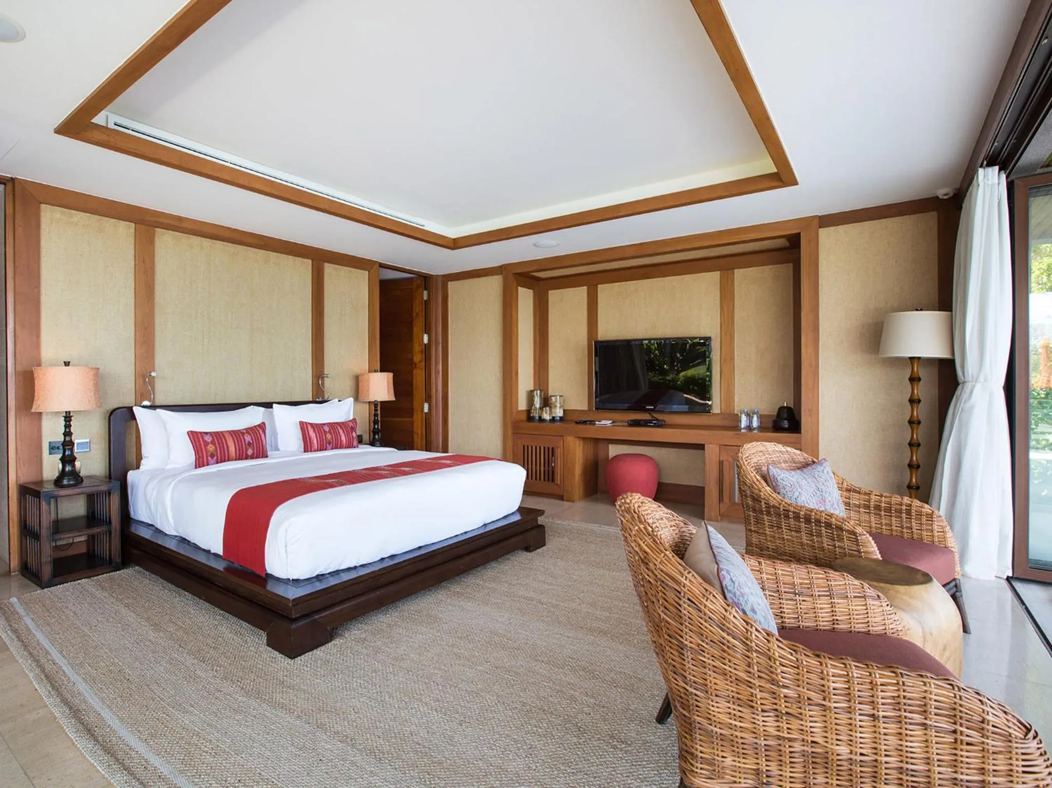 Bed in Panacea Retreat
