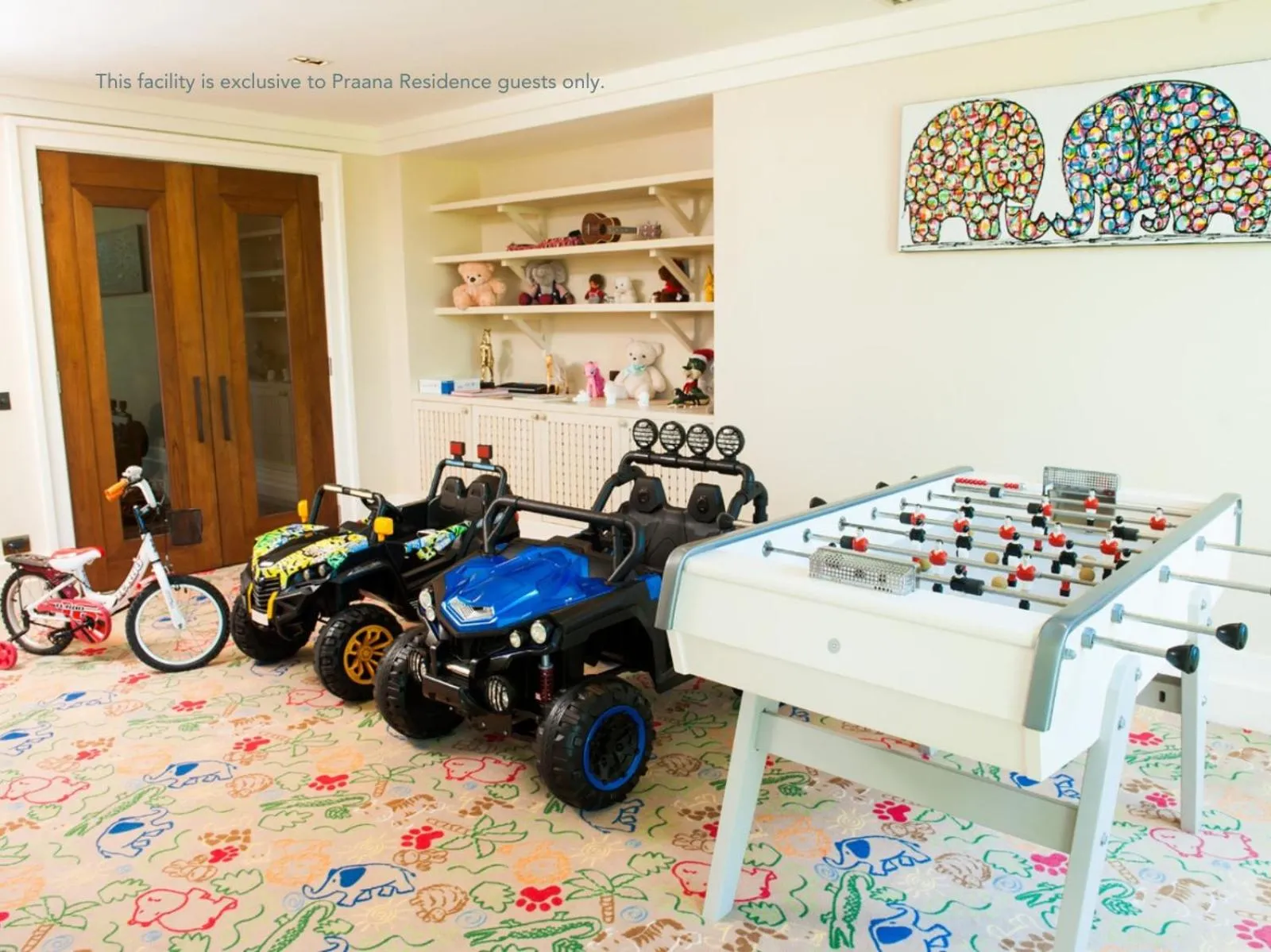 Game Room in Panacea Retreat