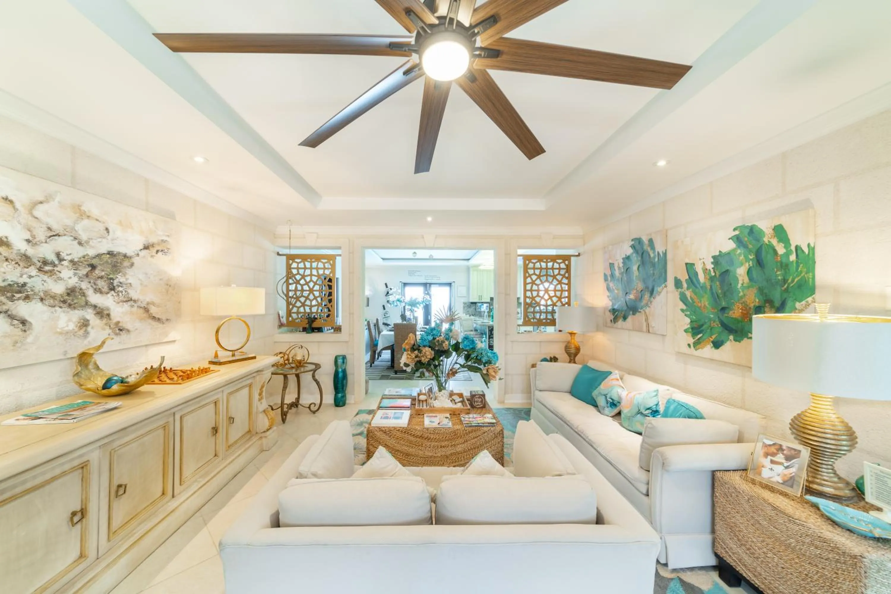 Living room in Hidden Gem Barbados