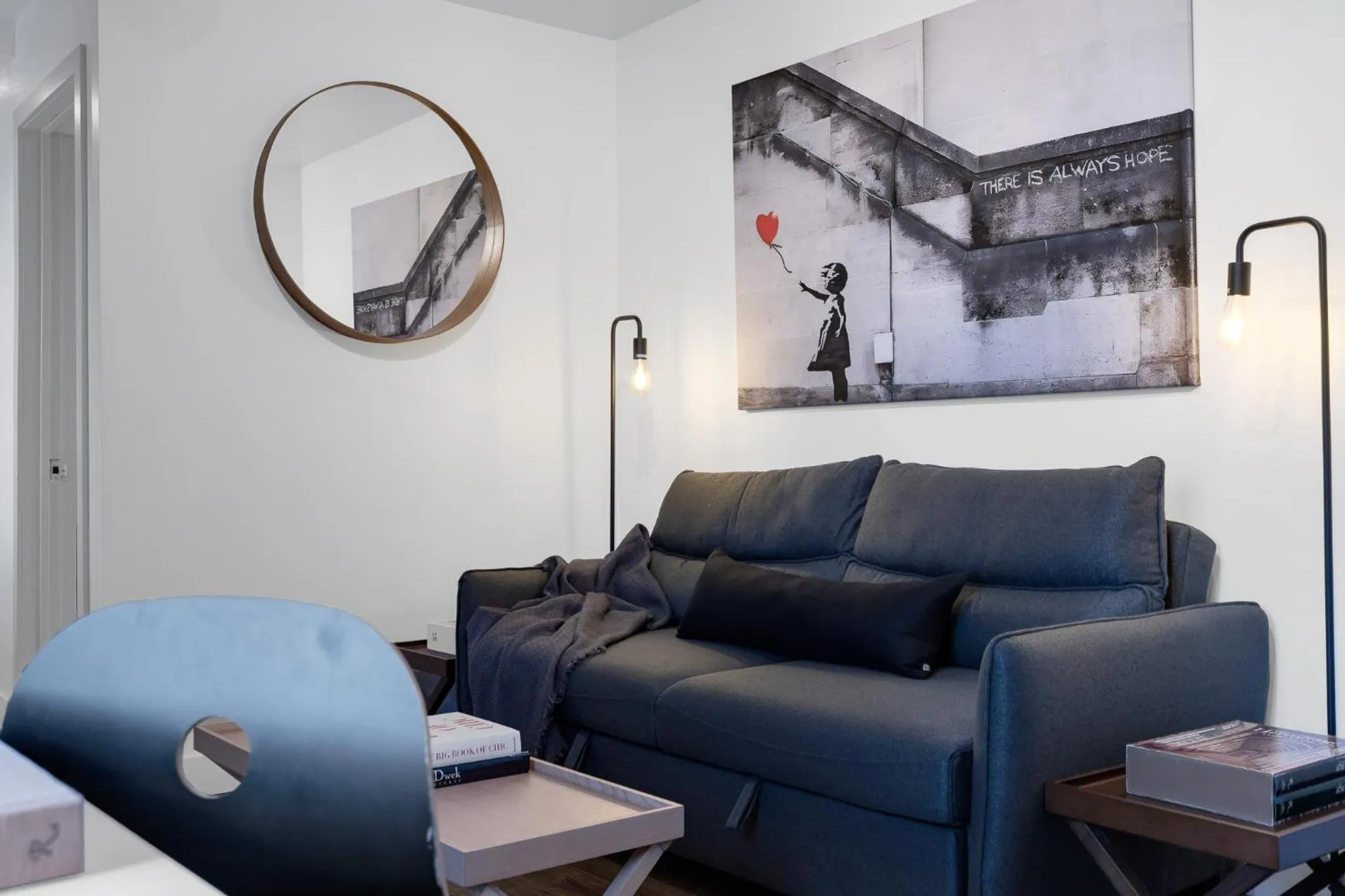 Living room in LiV MTL Soho