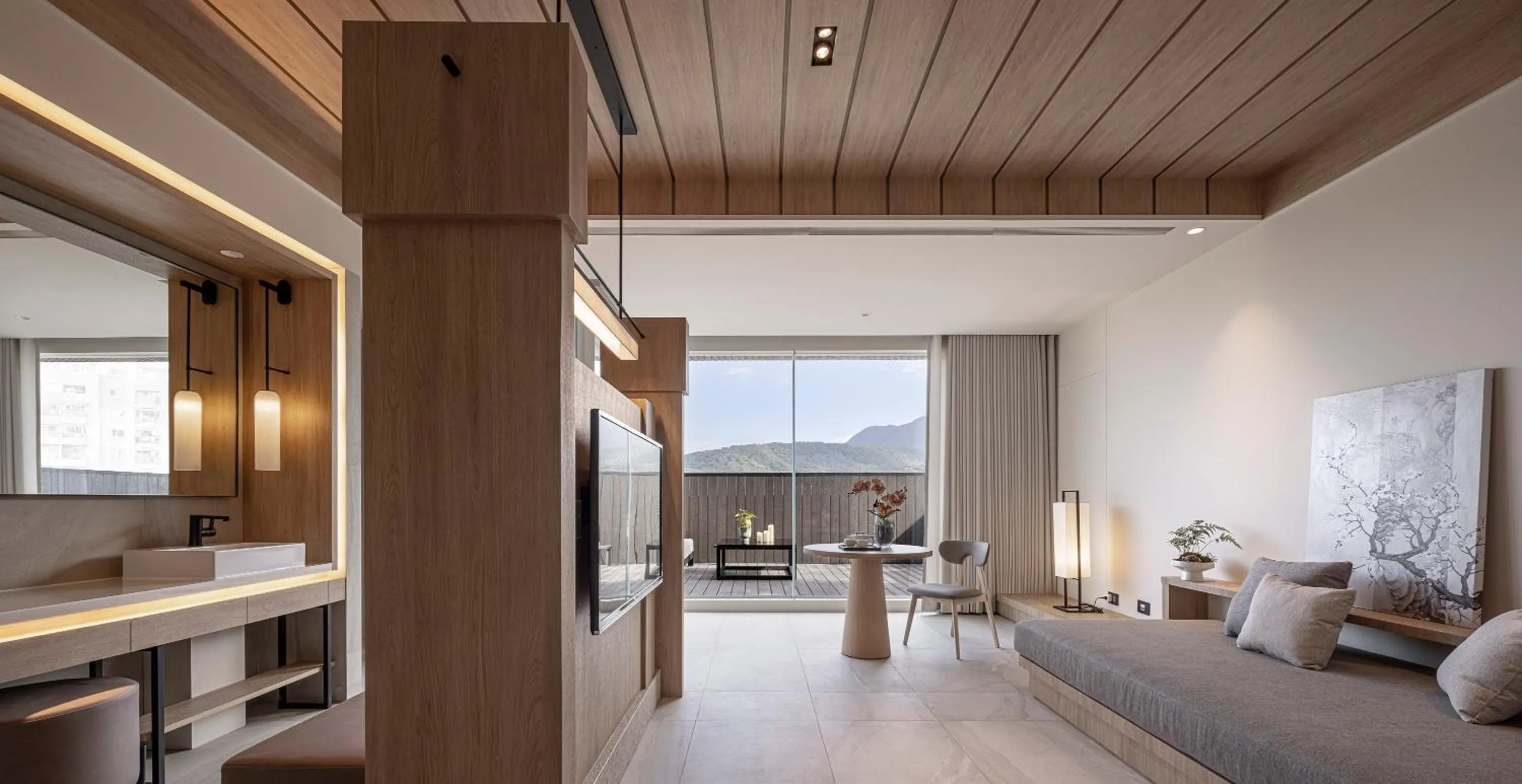 Hot Spring Bath in Yun Estate Hotel