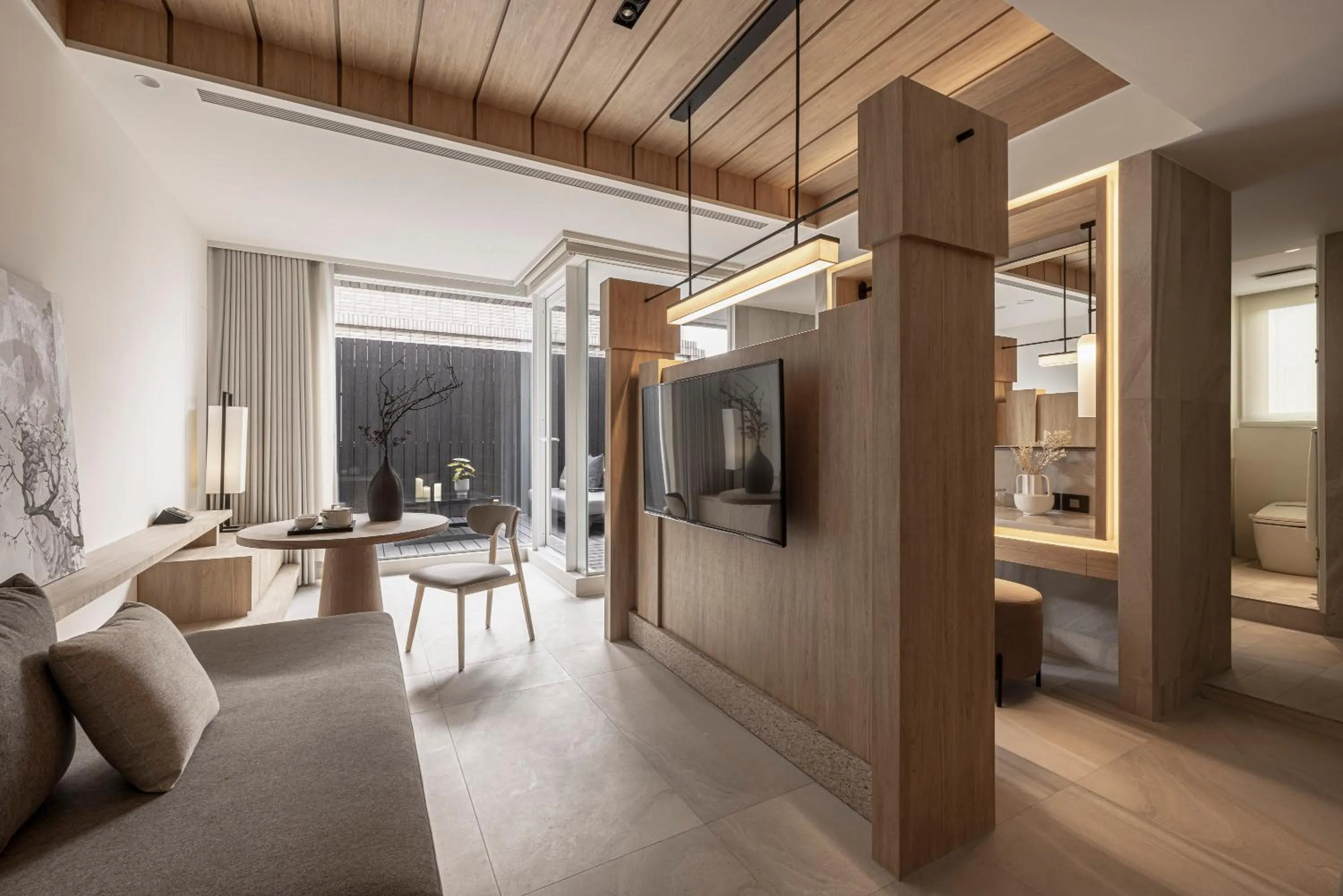 Hot Spring Bath in Yun Estate Hotel