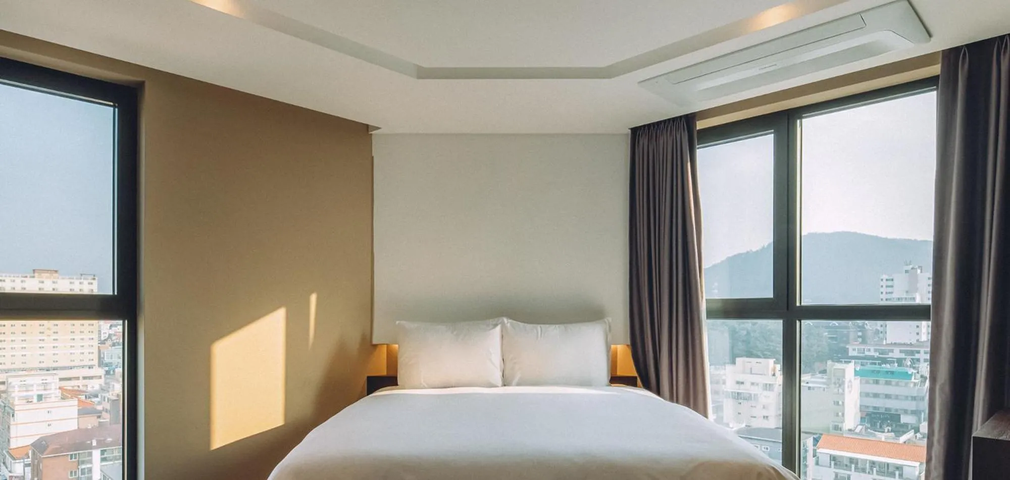 Bed in Maxx Jeju, a member of H Rewards