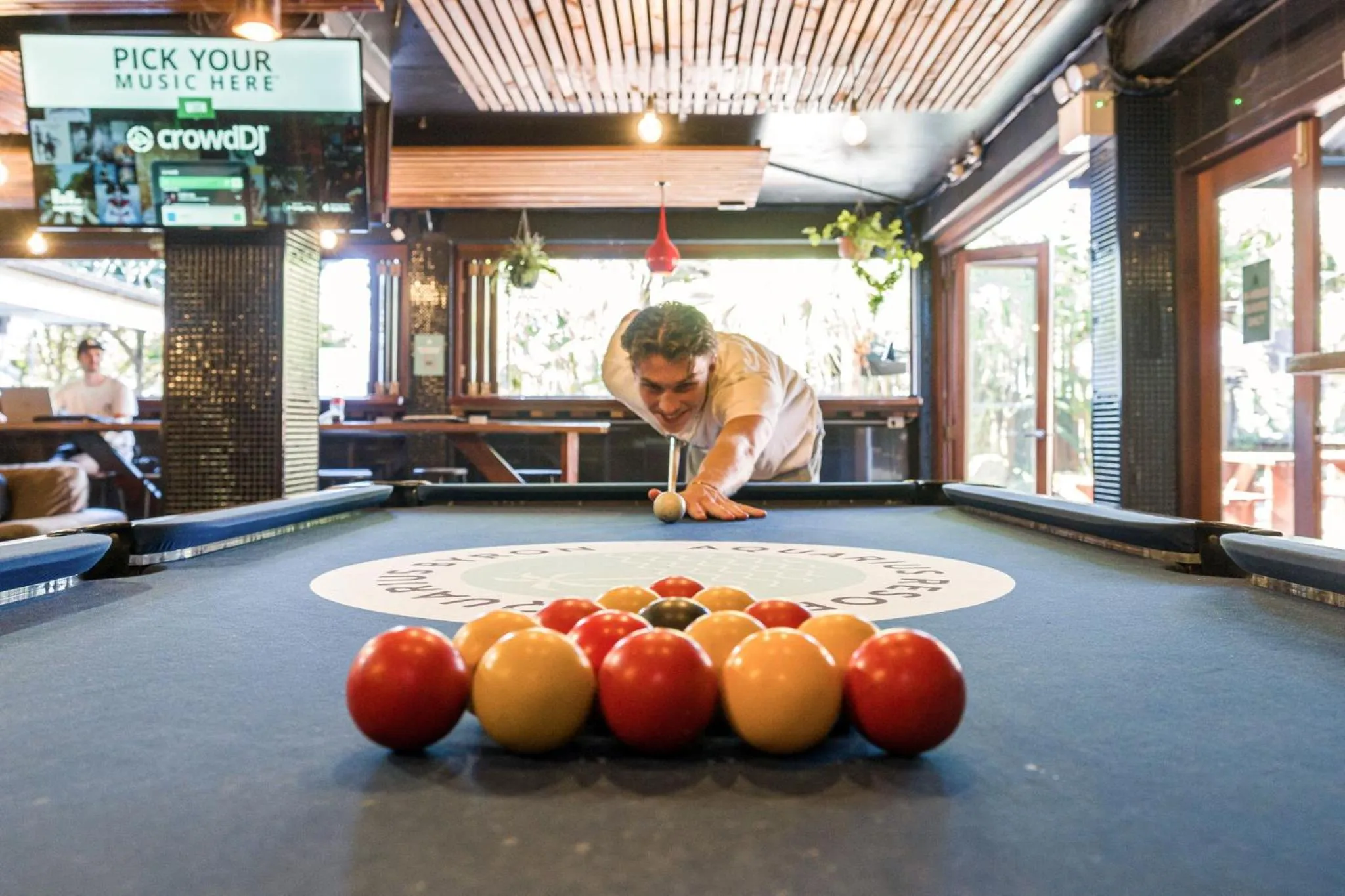 Billiard in Aquarius Backpackers Resort
