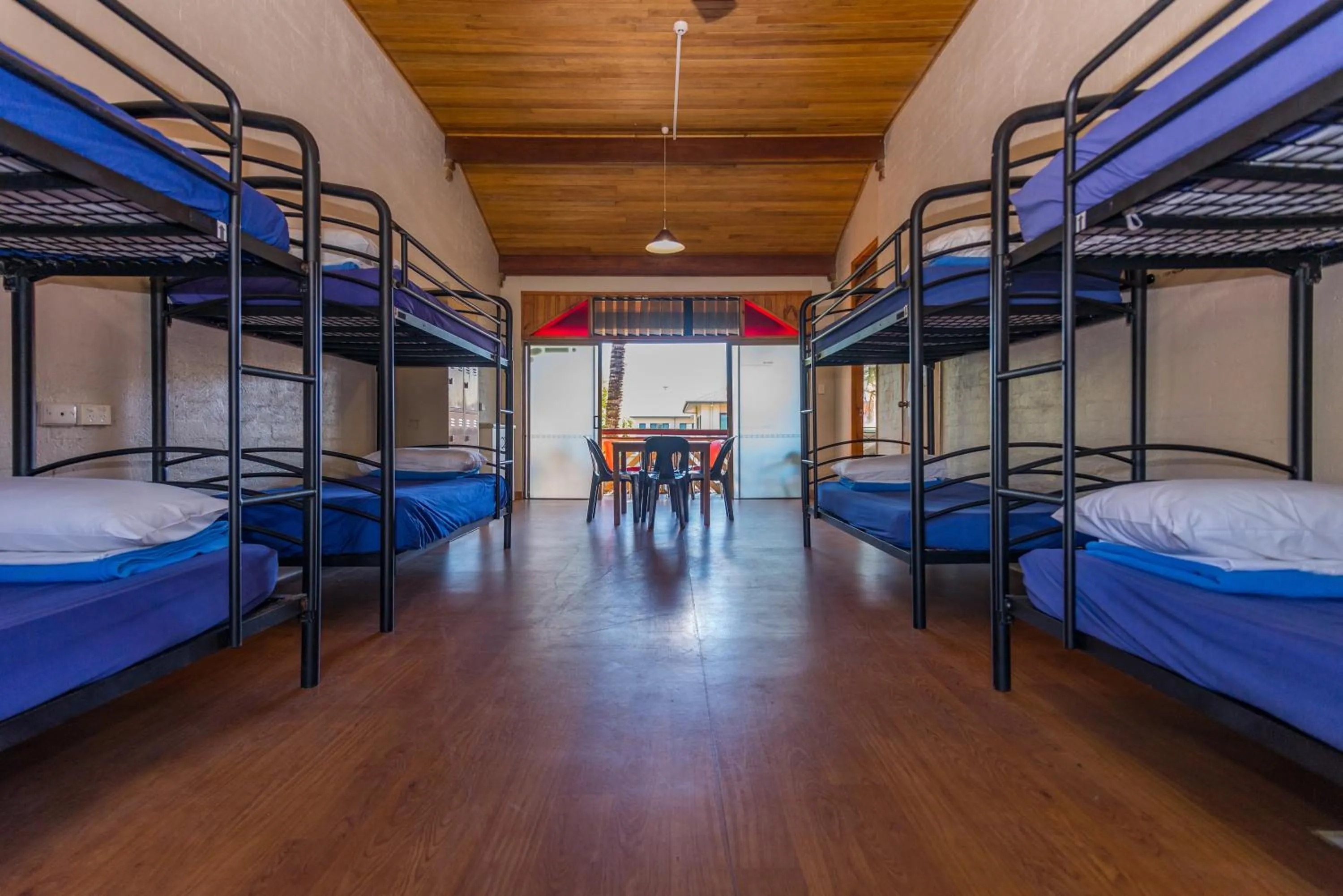 bunk bed, Bed in Aquarius Backpackers Resort
