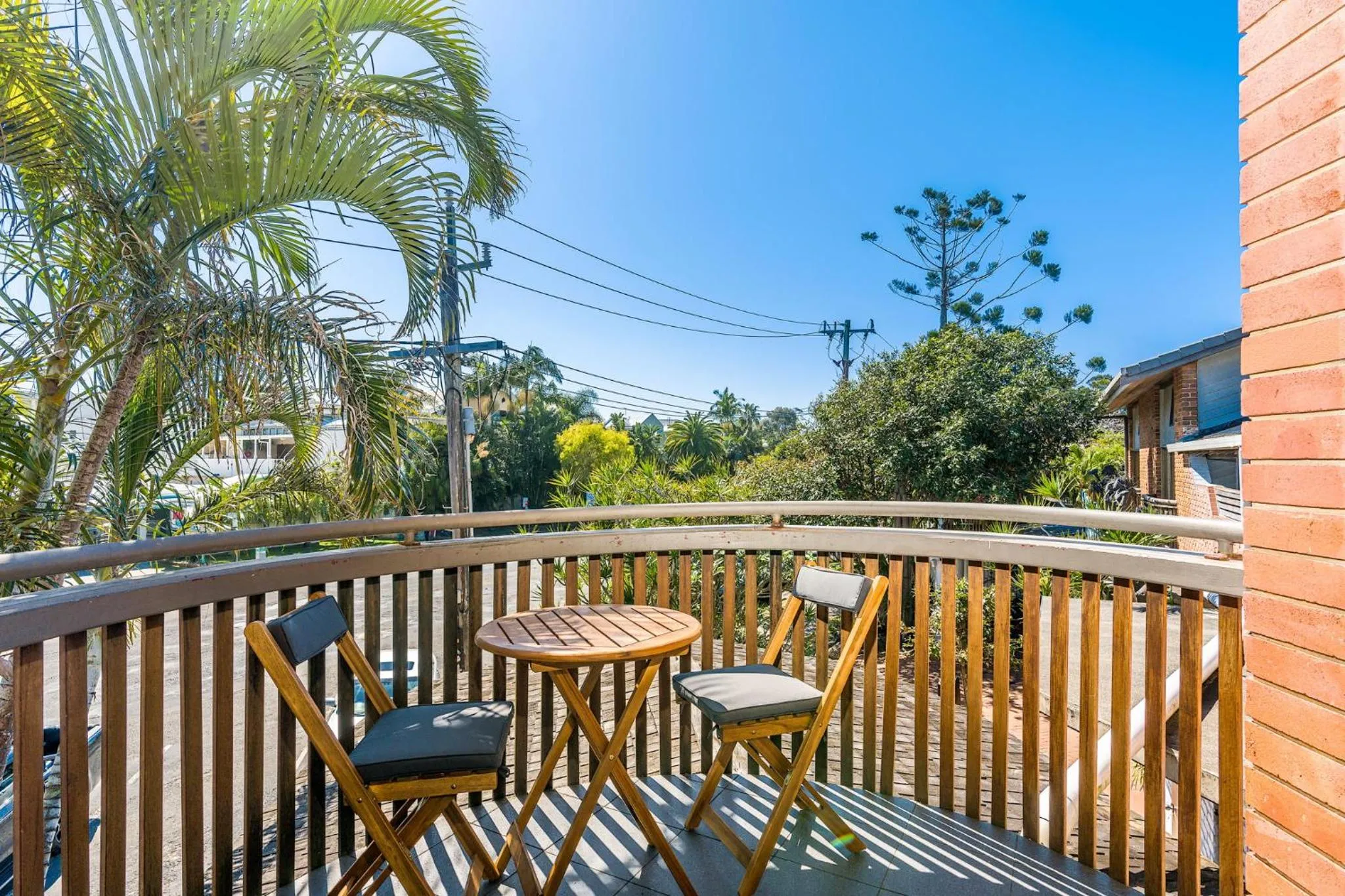 Balcony/Terrace in Aquarius Backpackers Resort