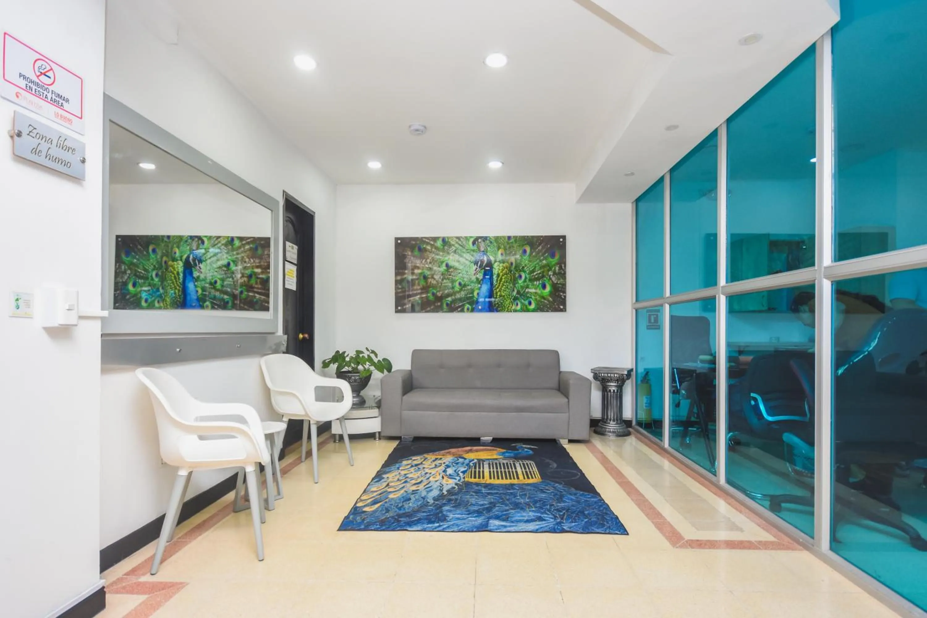 Living room in Hotel Estadio Real