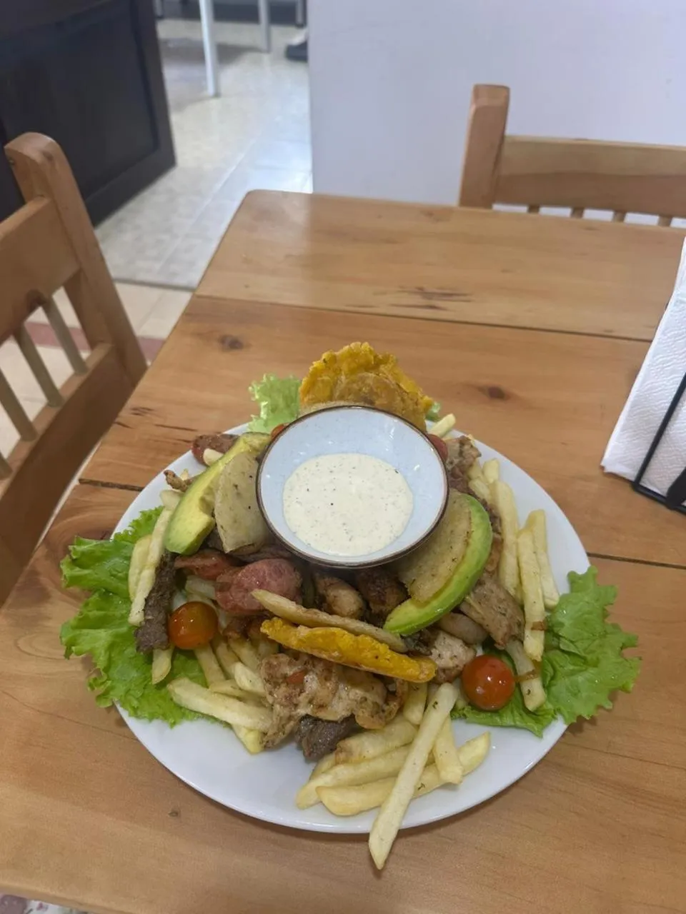 Restaurant/places to eat in Hotel Estadio Real