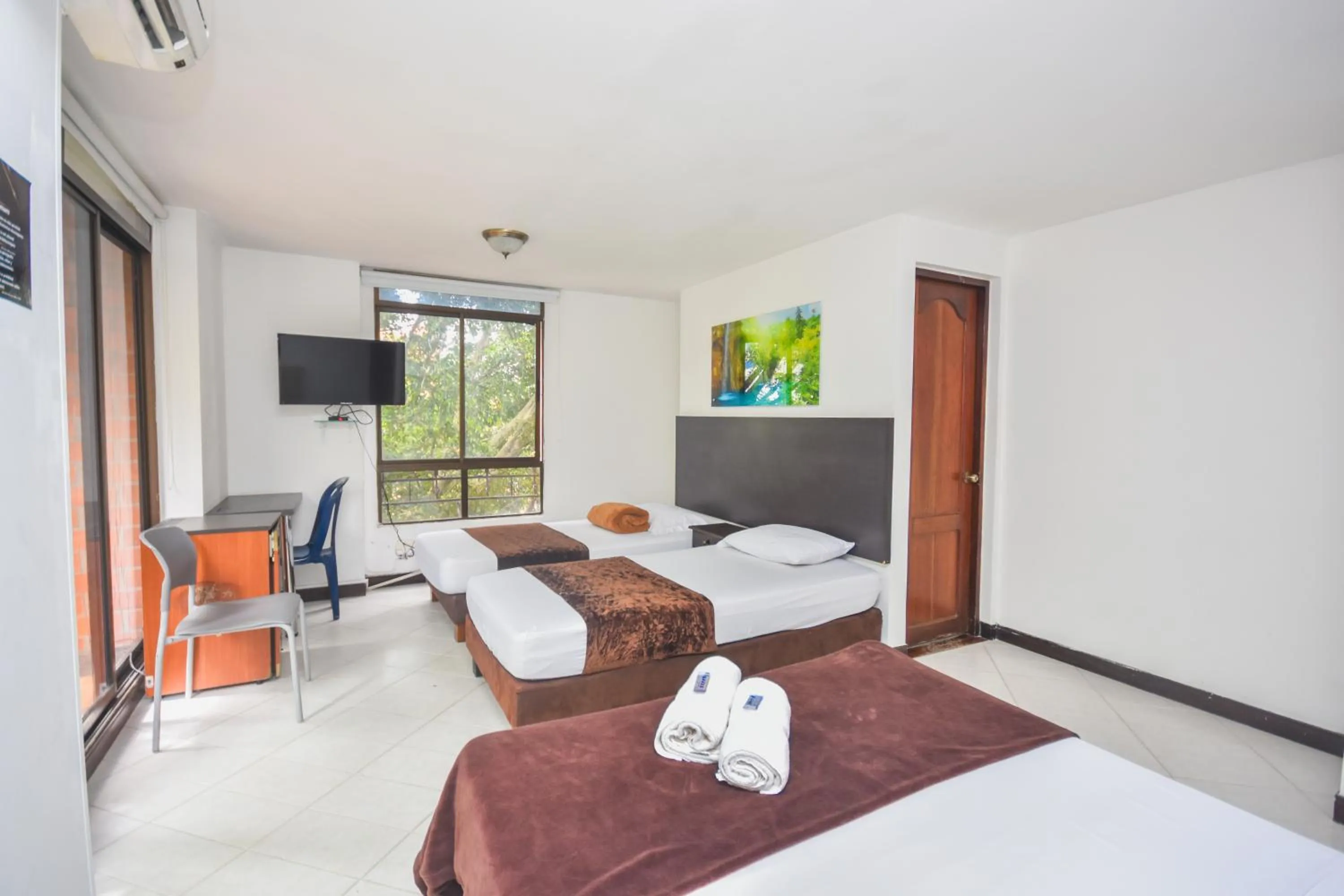 Bedroom, Bed in Hotel Estadio Real