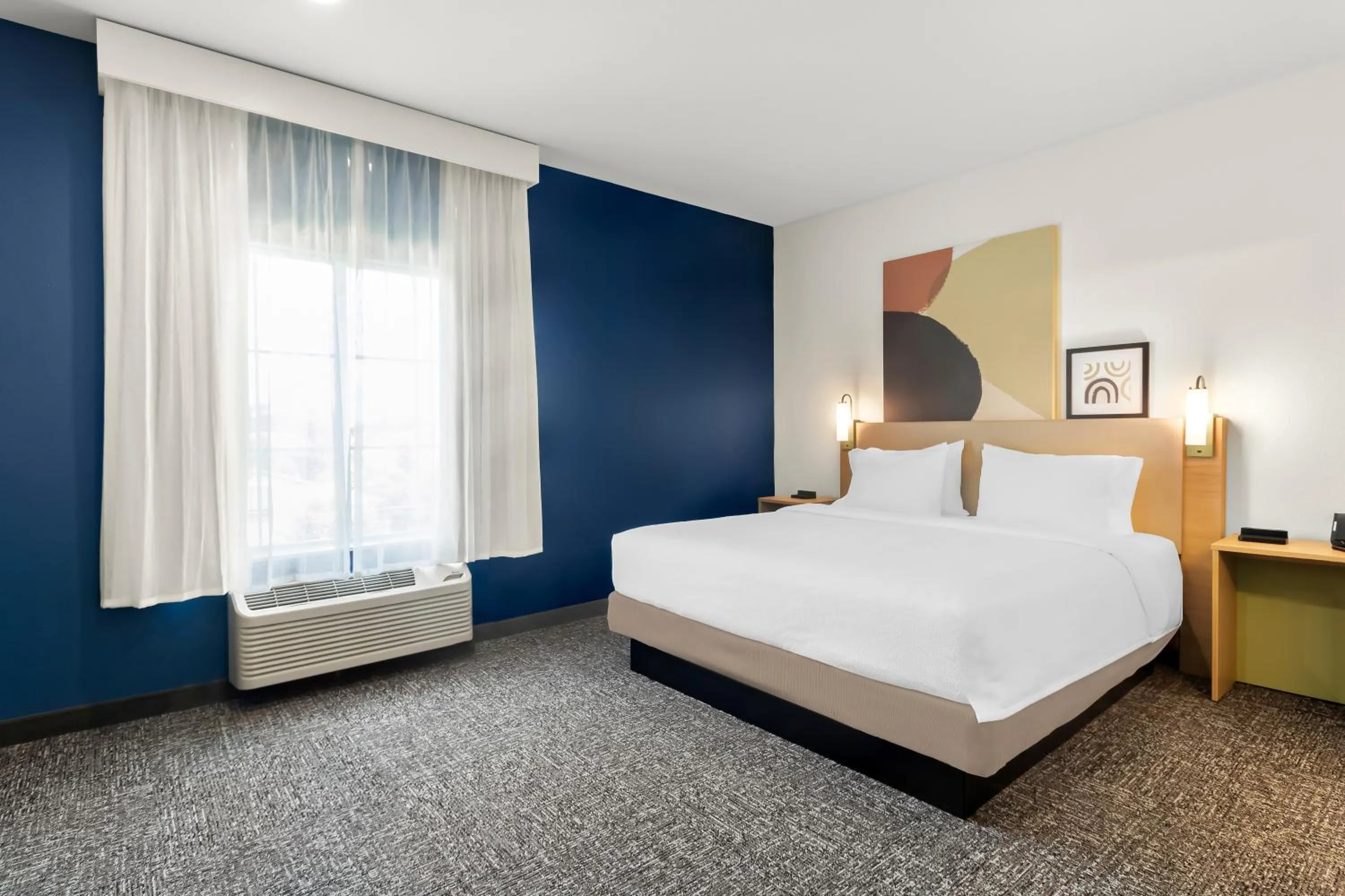 Bed in Spark By Hilton Missouri City