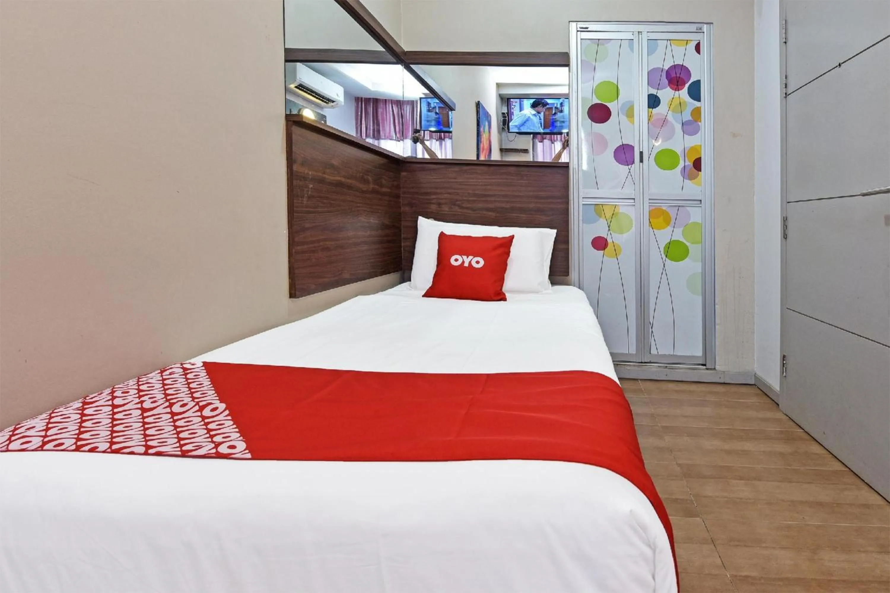 Photo of the whole room, Bed in Hotel O Fajar Baru Boutique Hotel