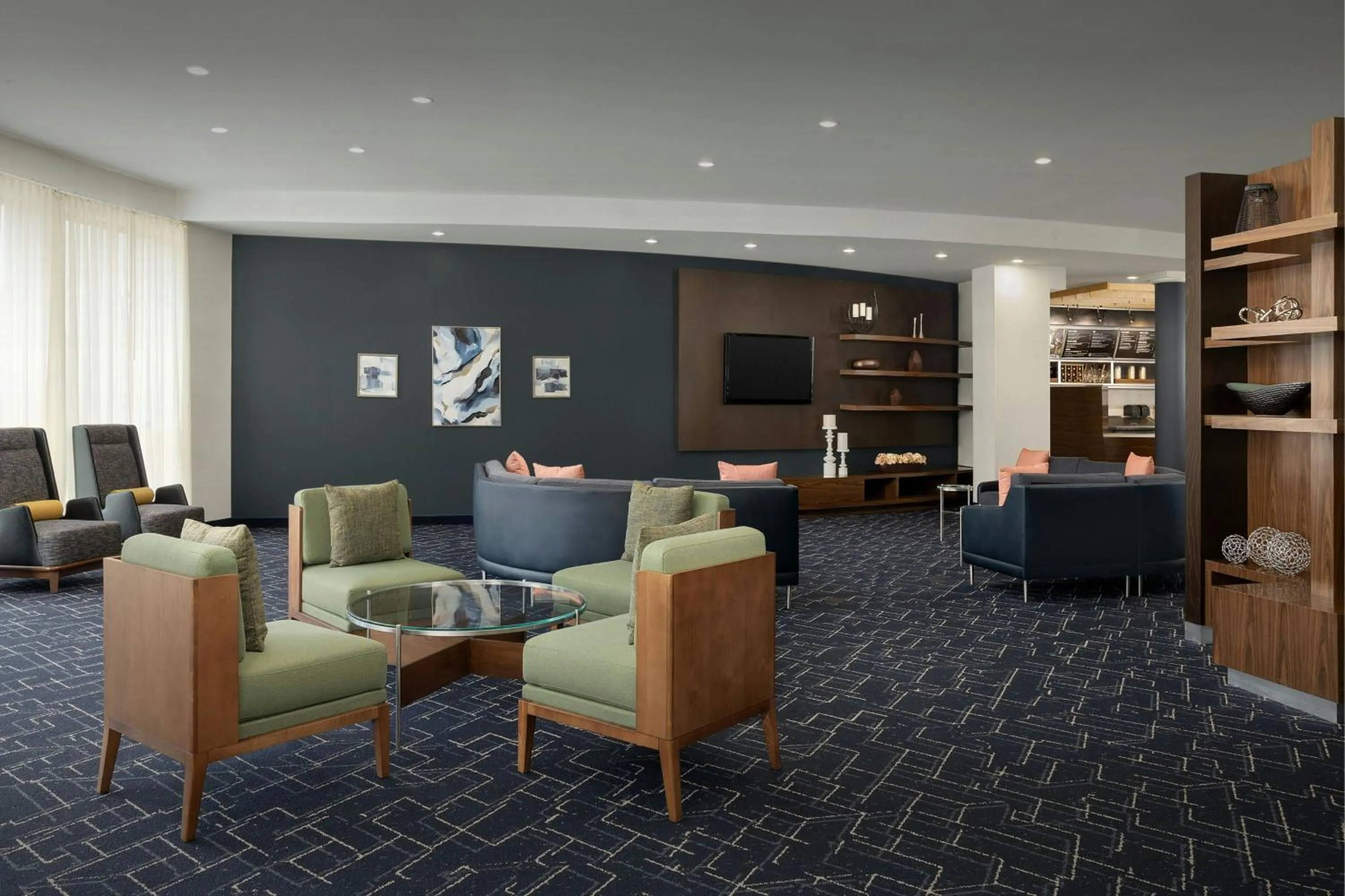 Lobby or reception in Courtyard by Marriott Salisbury