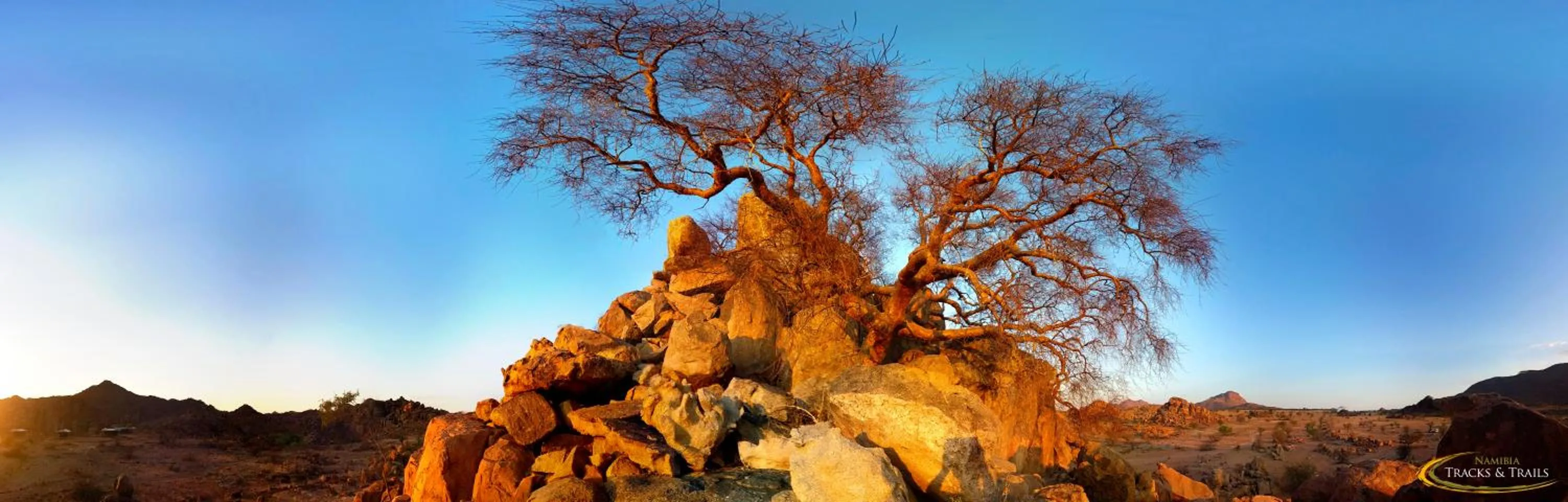 Natural landscape in Ozondjou Trails