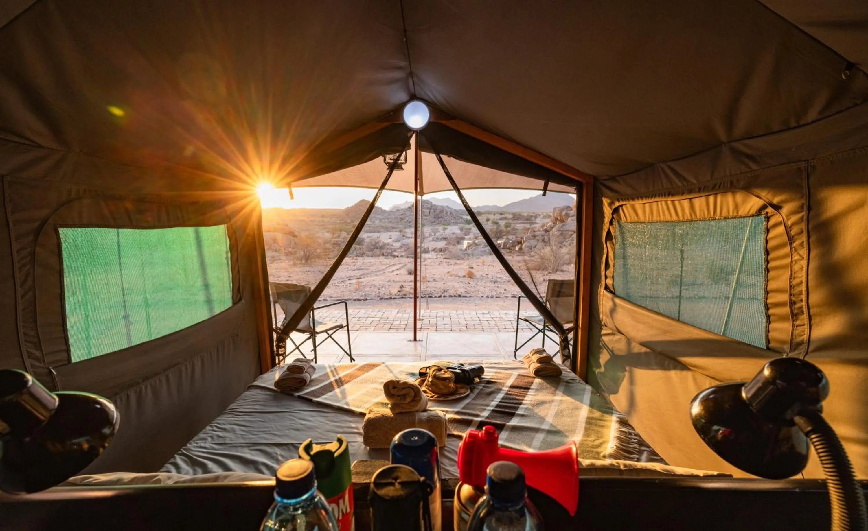 Bedroom in Ozondjou Trails
