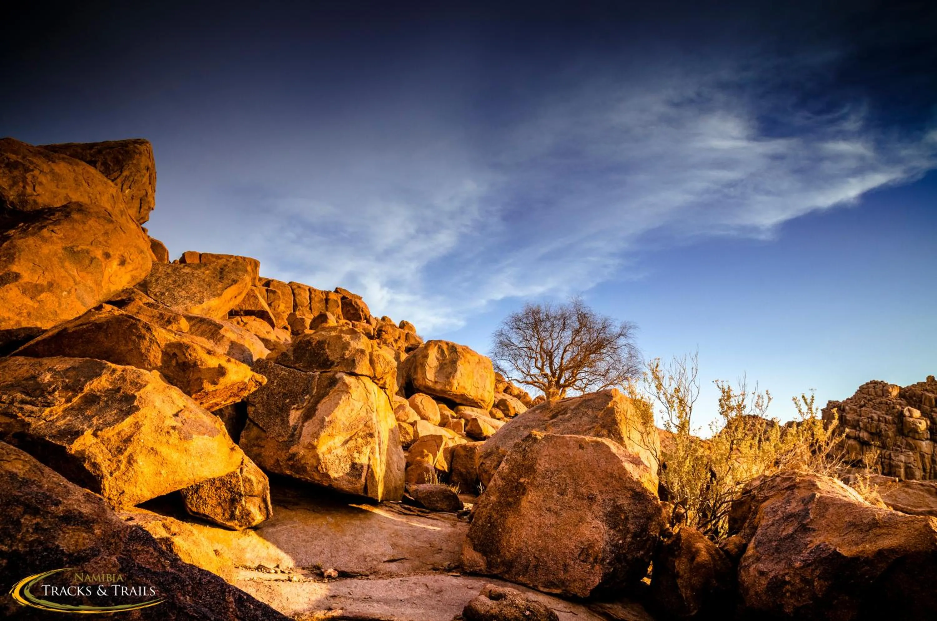 Natural landscape in Ozondjou Trails