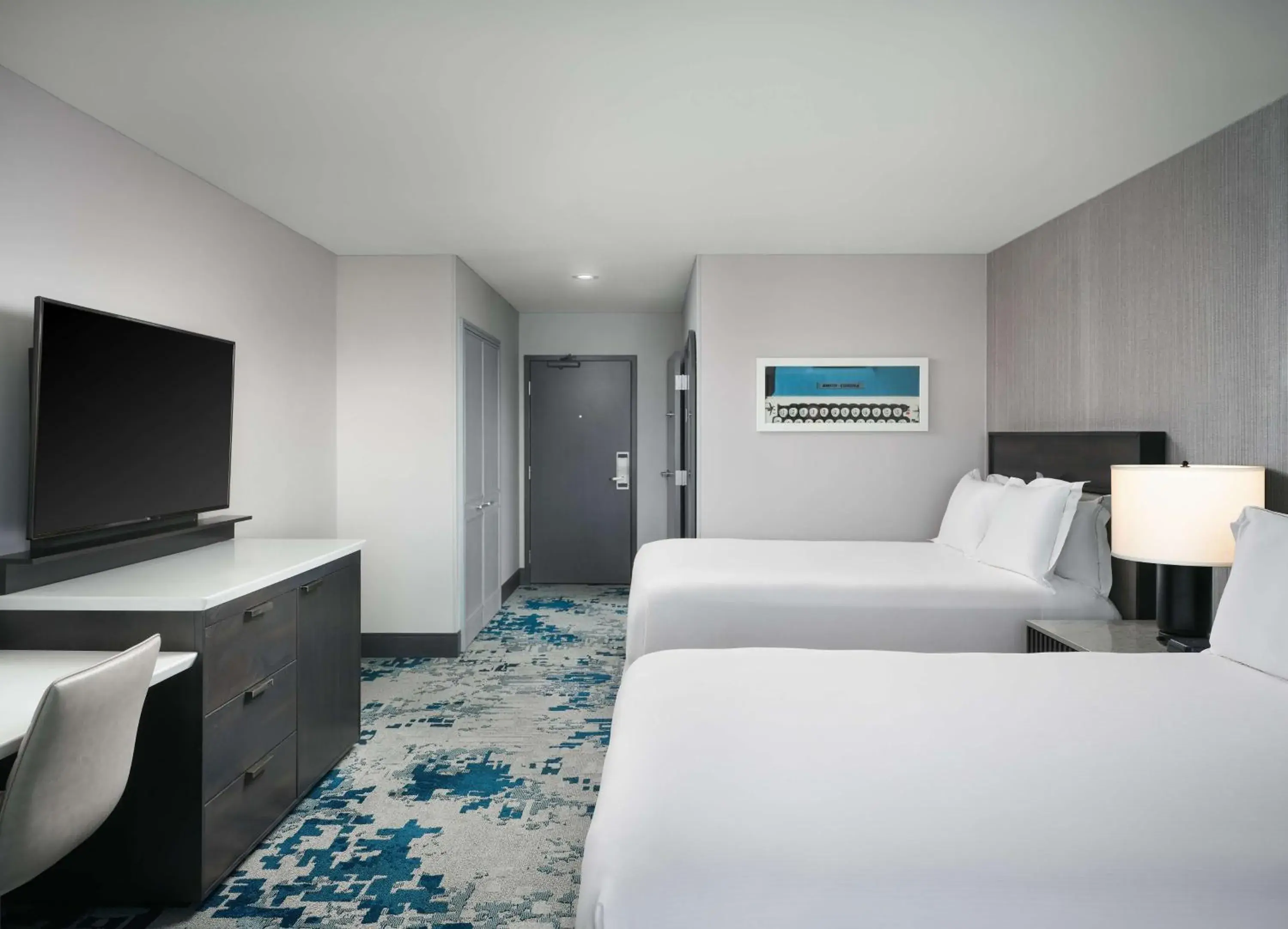 Queen Room with Two Queen Beds - single occupancy in Hilton San Jose Queen Room with Two Queen Beds - single occupancy in Hilton San Jose