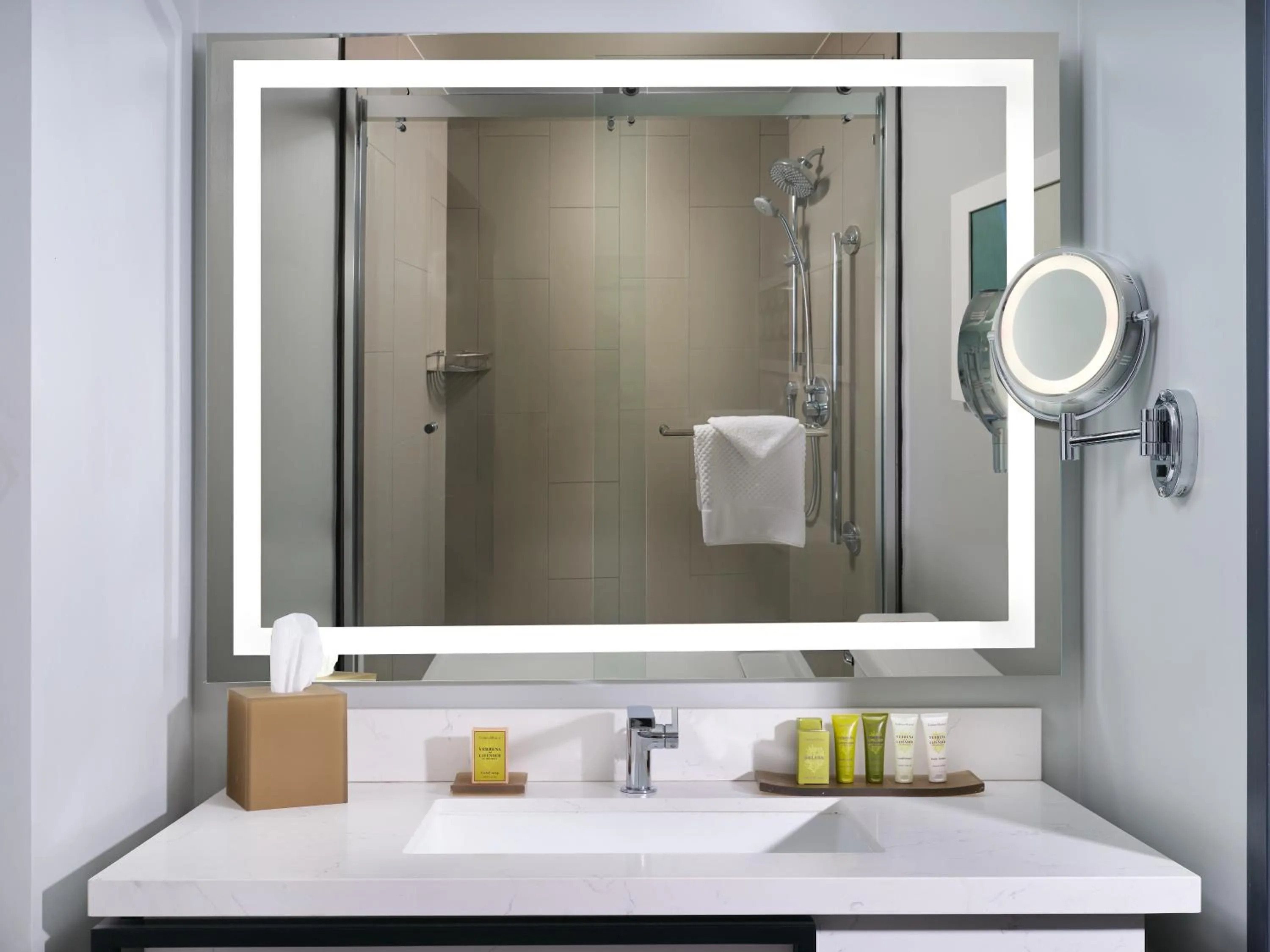 Bathroom in Hilton San Jose