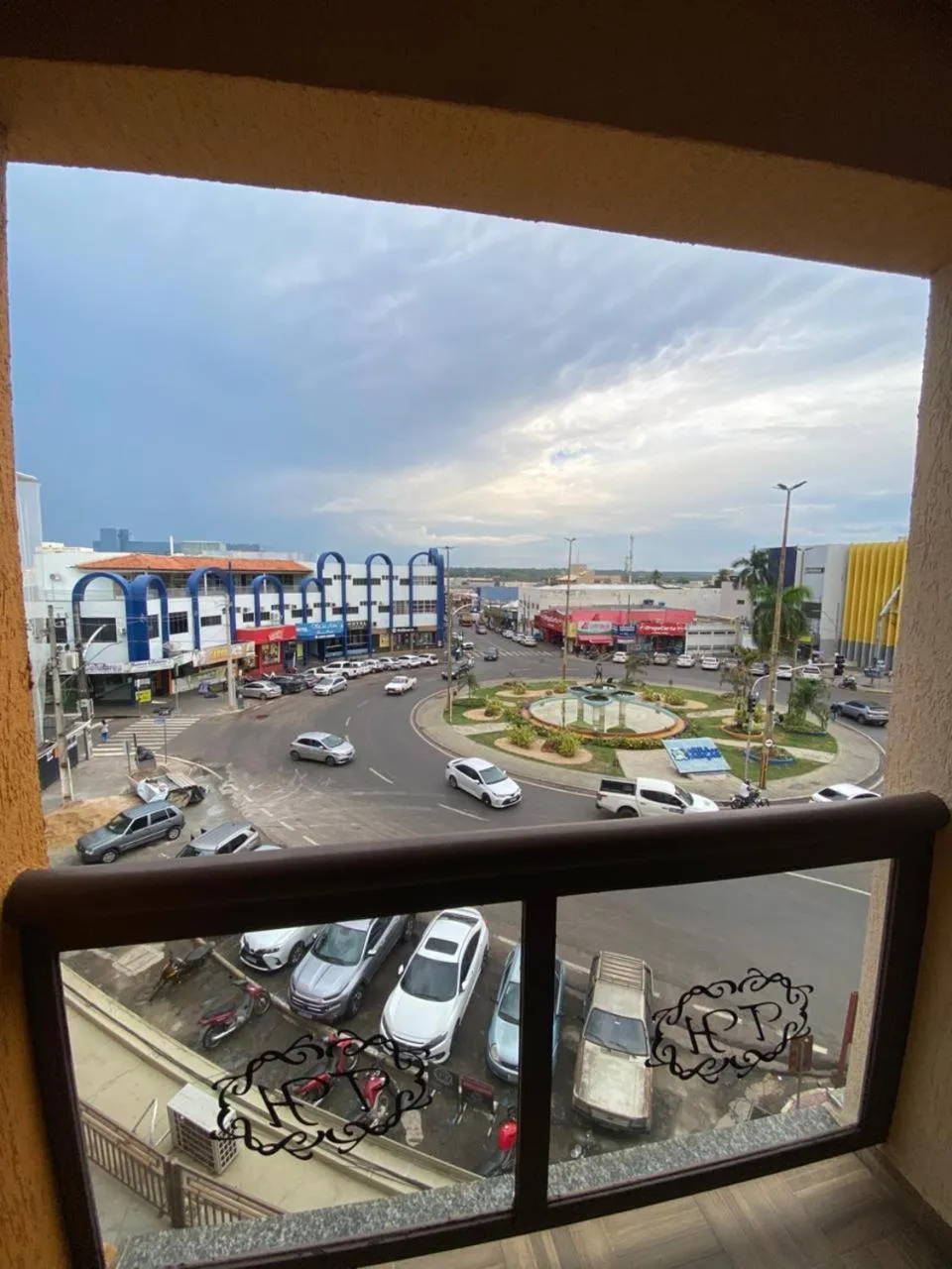 Patio in Tawfiqs Hotel